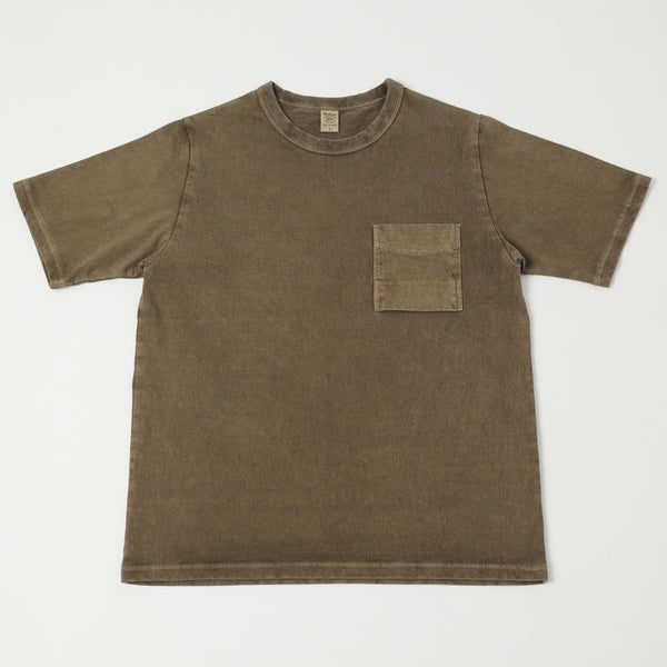 Jackman JM5327PD Pocket Tee - Fade Mound Brown