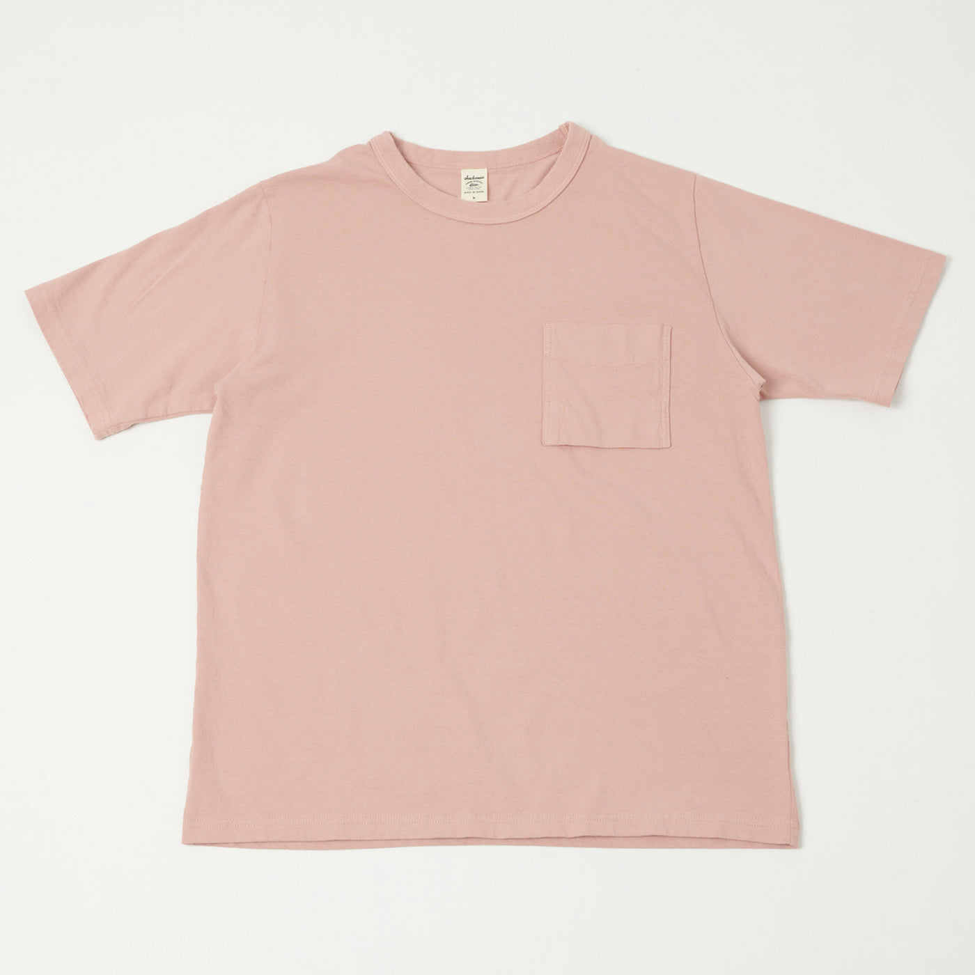 Jackman Pocket T-Shirt - Dirty Pink
