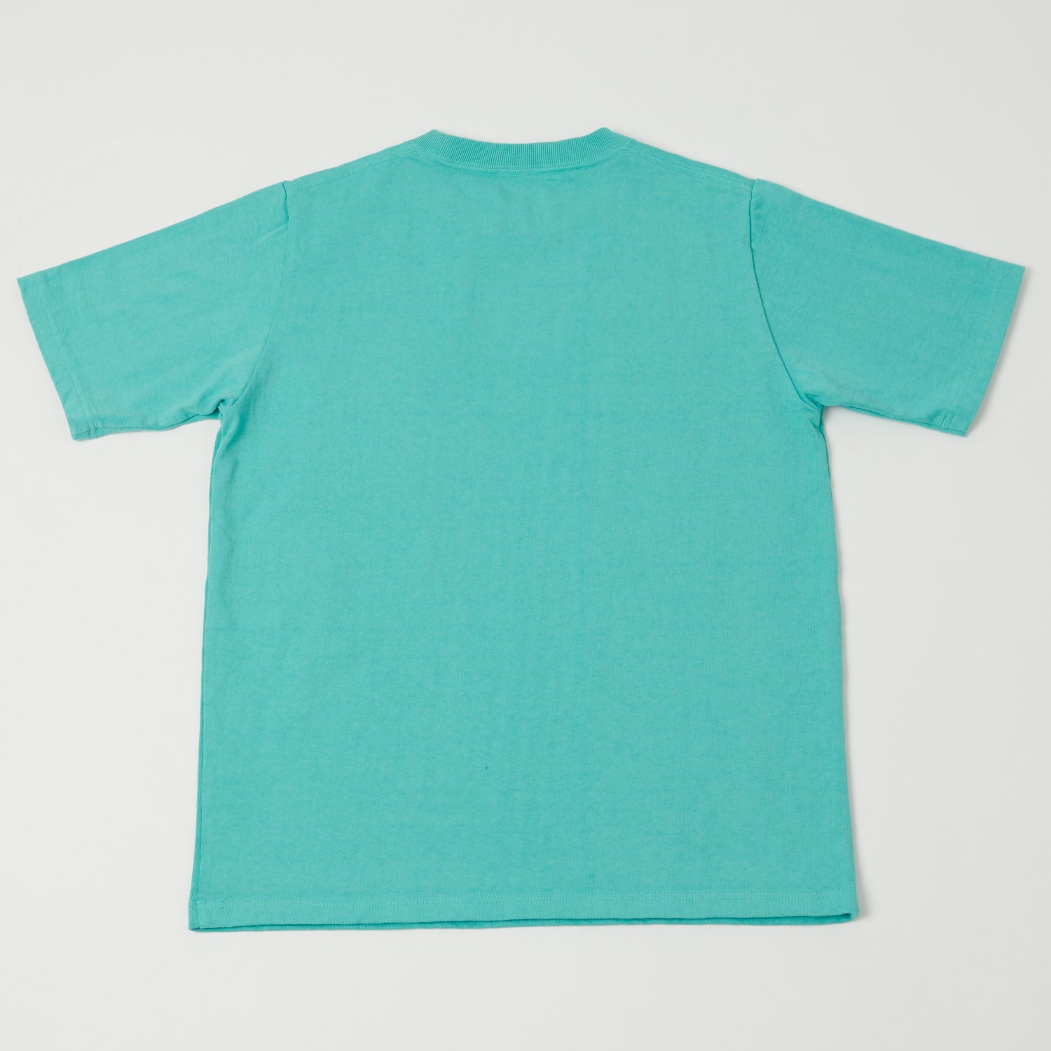 Jackman Dotsume Pocket T-Shirt - Turquoise Blue