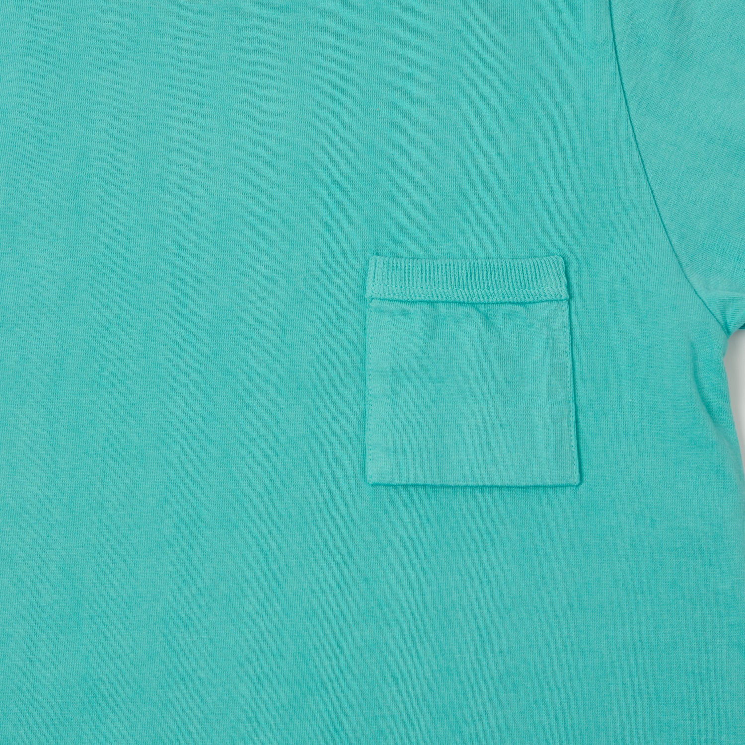 Jackman Dotsume Pocket T-Shirt - Turquoise Blue