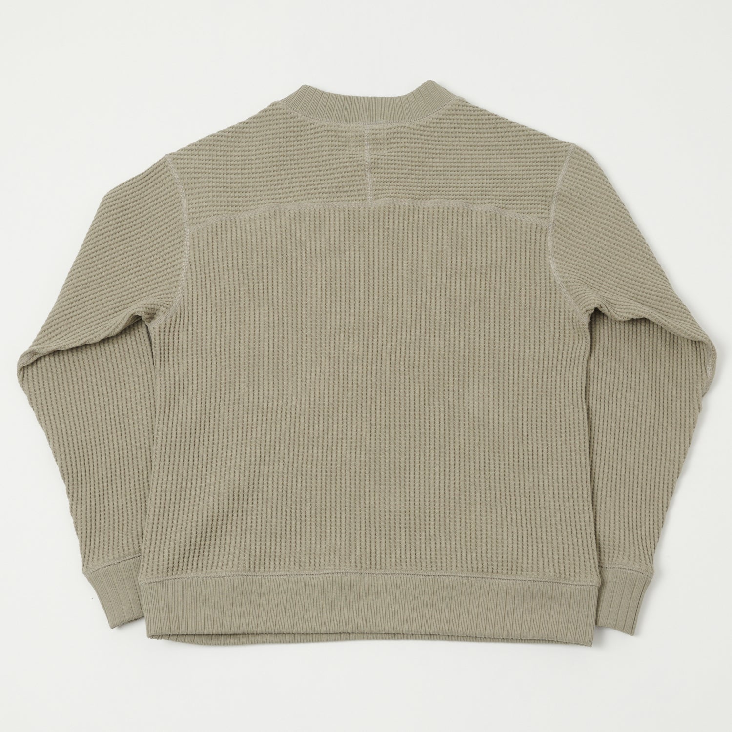 Jackman Midneck Waffle Sweatshirt - Shadow Khaki – SON OF A STAG