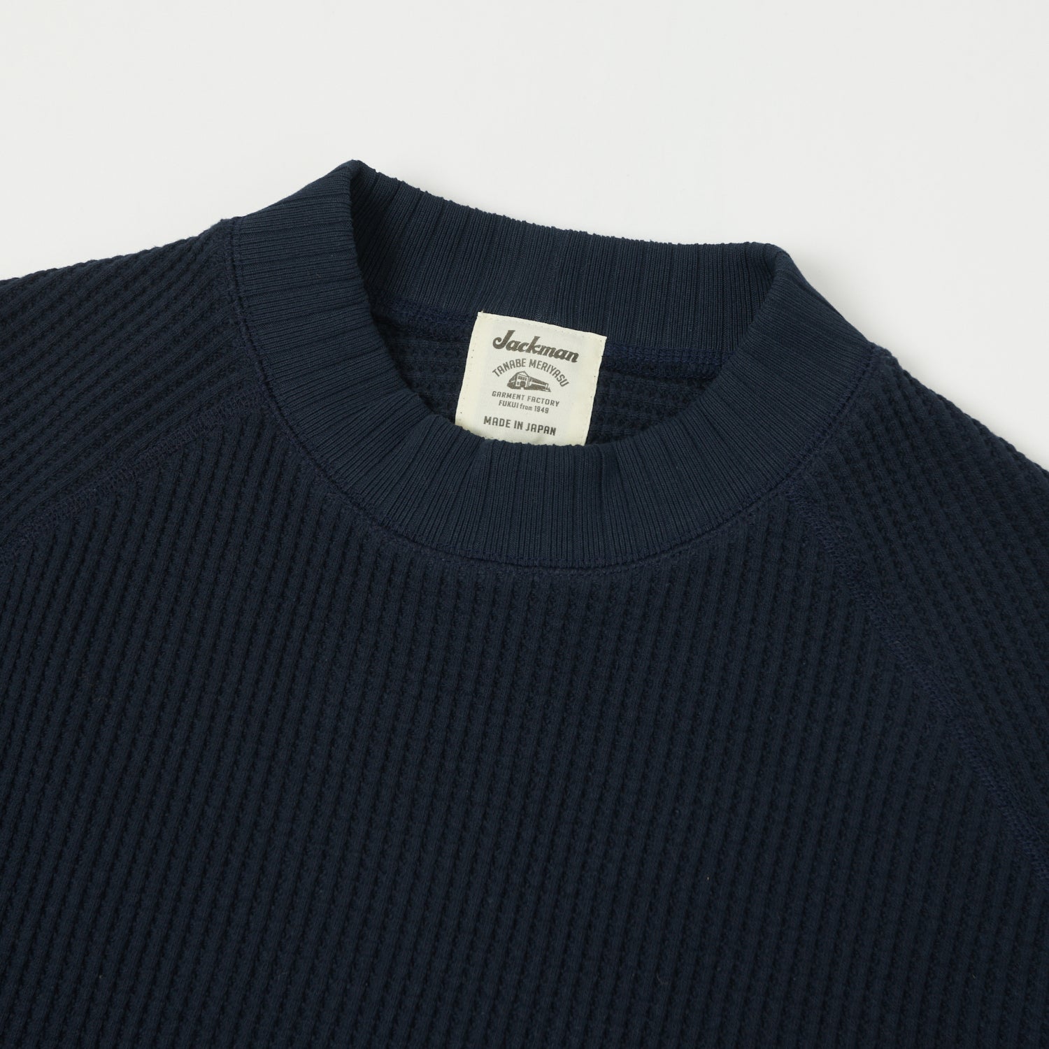Jackman Midneck Waffle Sweatshirt - Dark Navy – SON OF A STAG