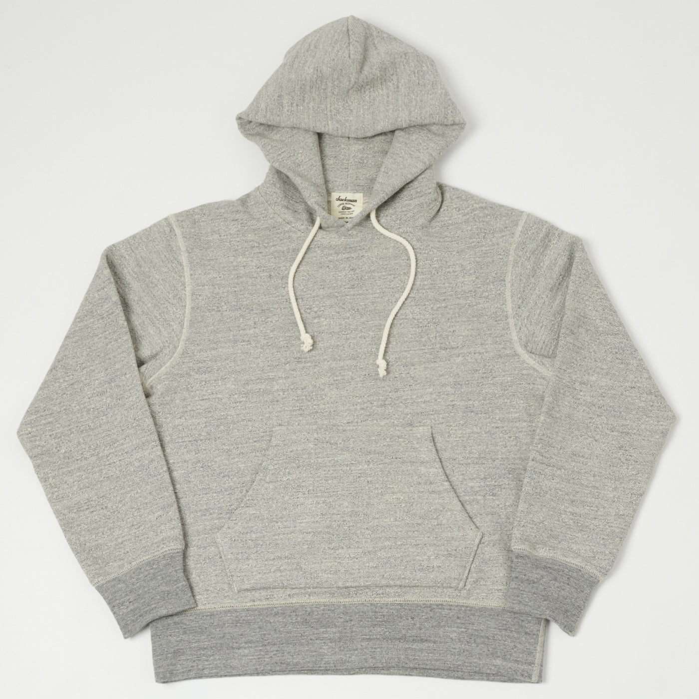 Jackman GG Pullover Sweat Parka - Heather Grey