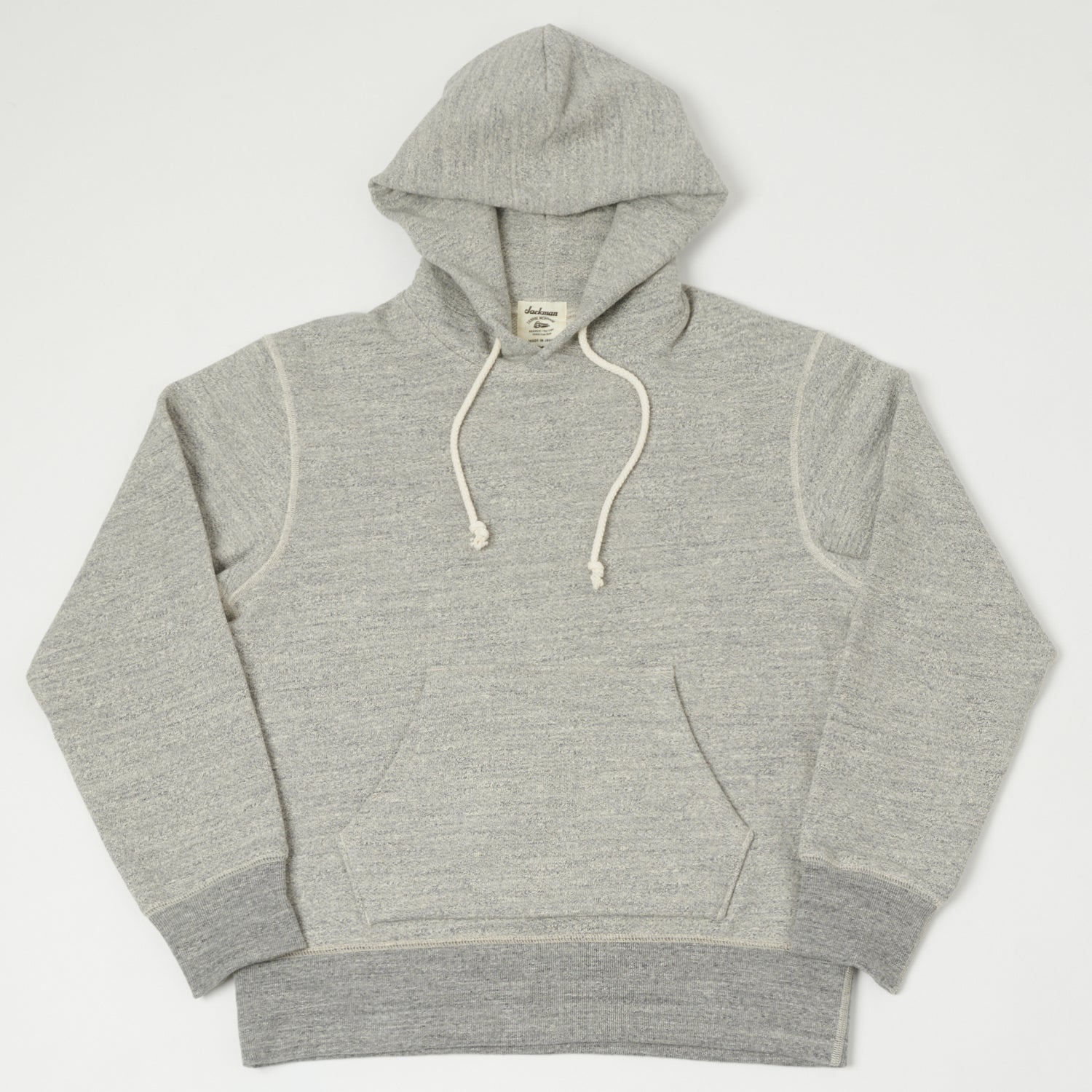 Jackman GG Pullover Sweat Parka - Heather Grey