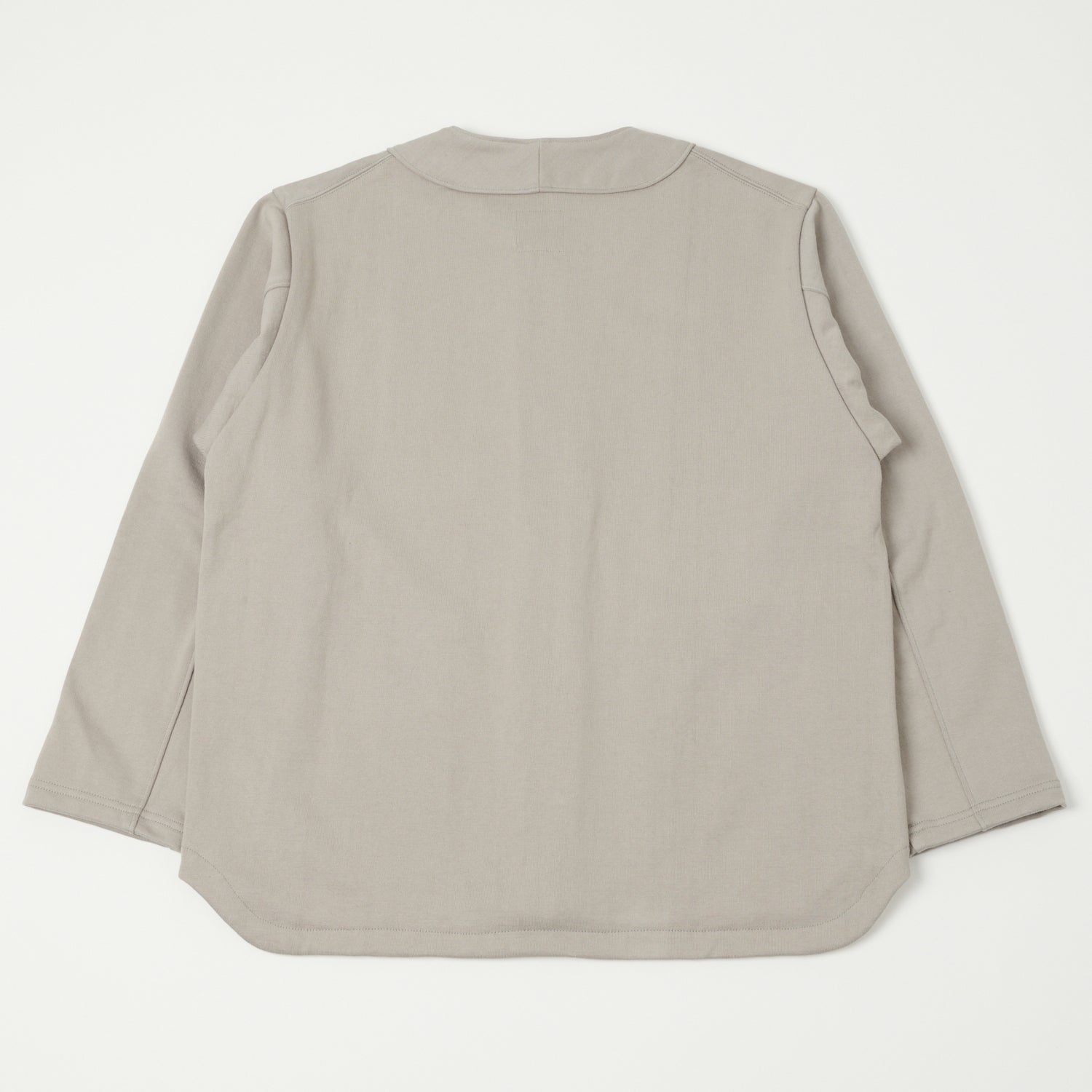 Jackman Dotsume UF Sweat Cardigan - Solid Grey