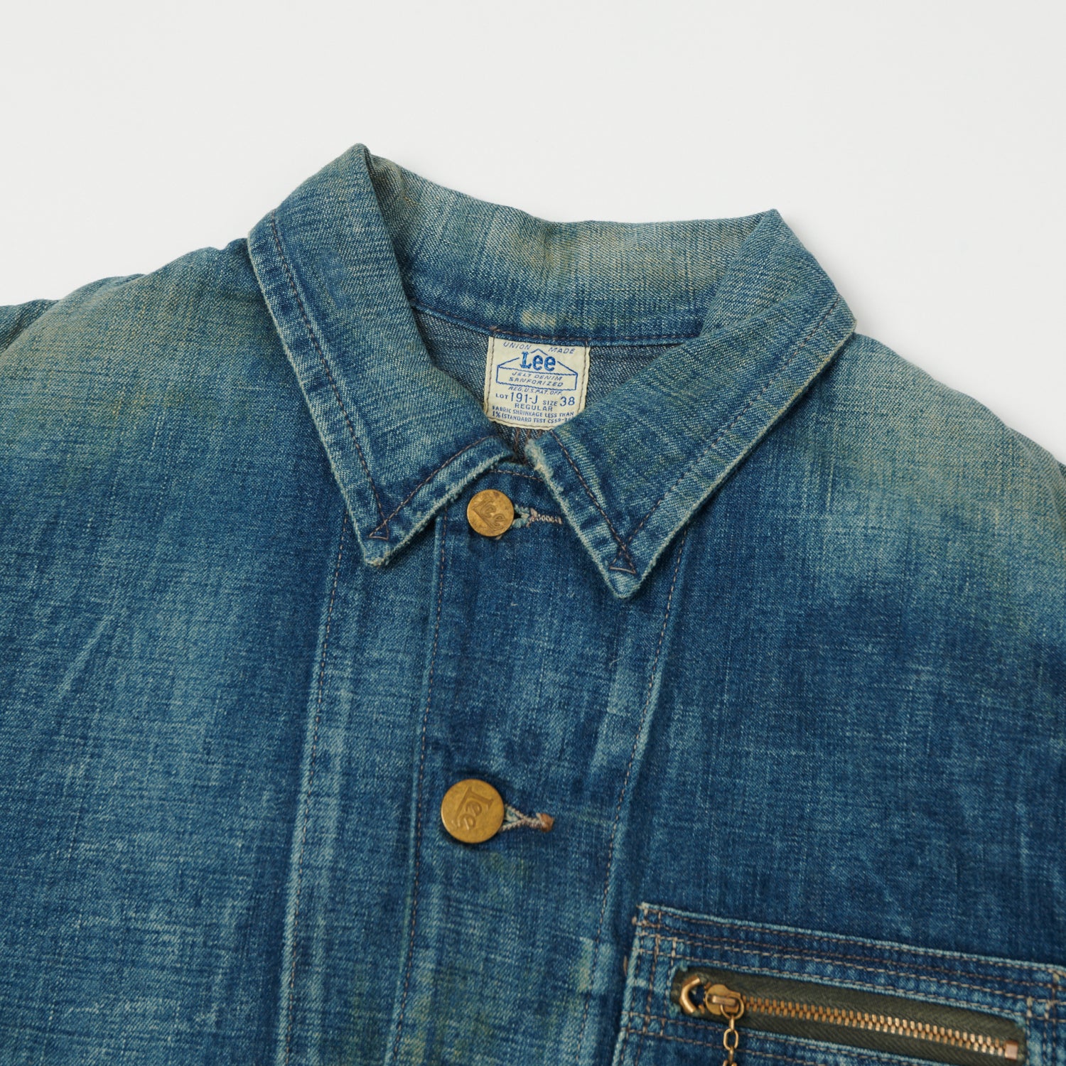 Lee Archives 191J 'Loco' Denim Jacket - Heavy Wash