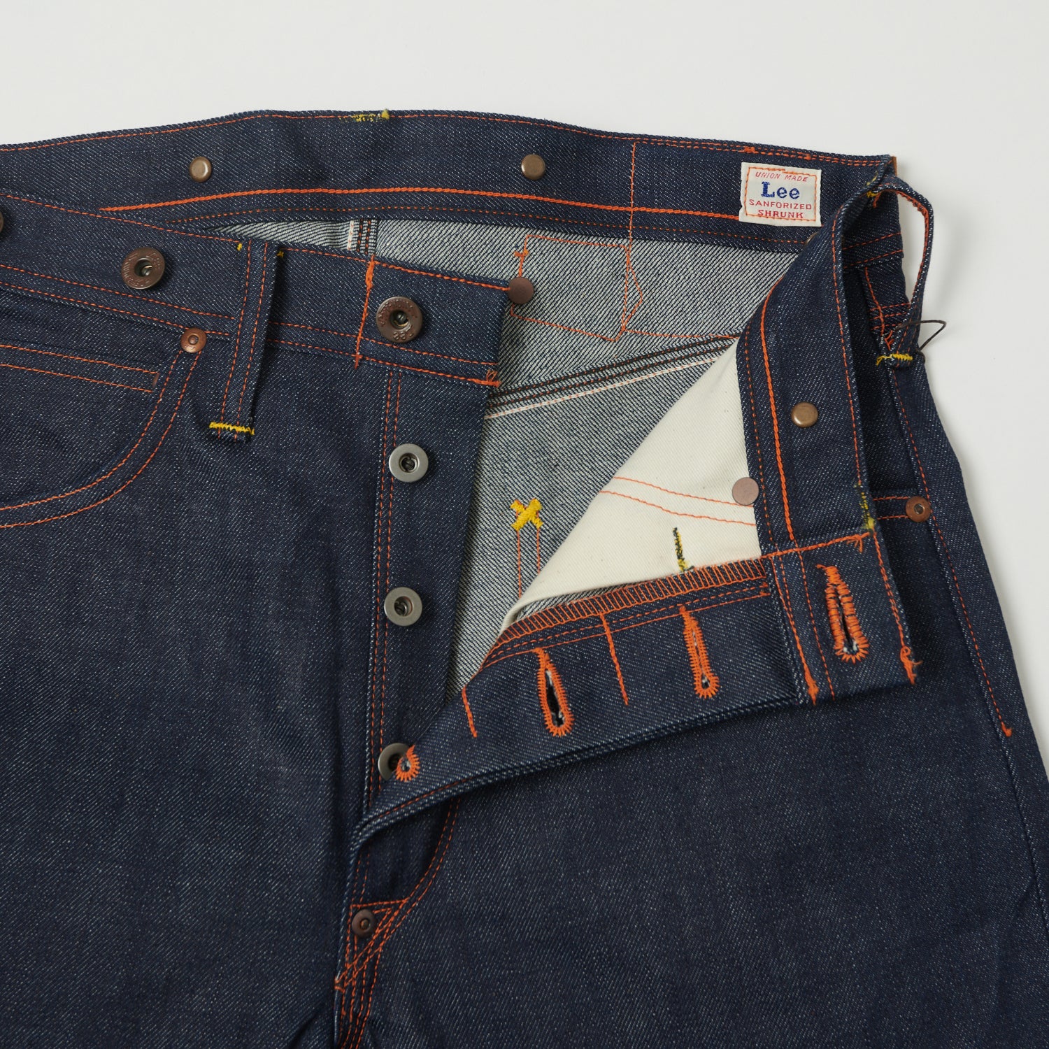 Lee Archives 1930 'Real Vintage Cowboy' 101 Wide Straight Jeans - Raw