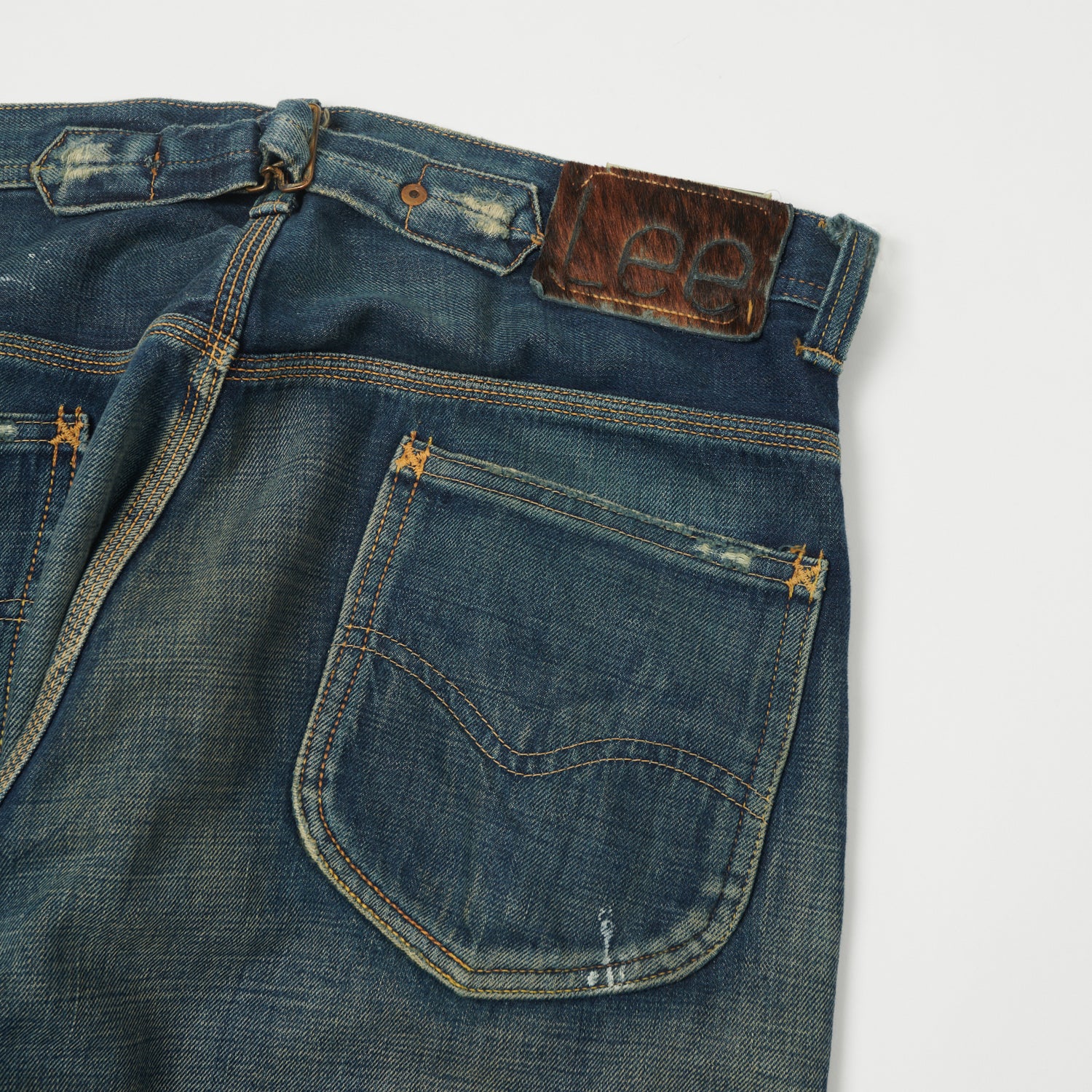 Lee Archives 1936 'Real Vintage Cowboy' 101B Wide Straight Jean - Heavy Wash