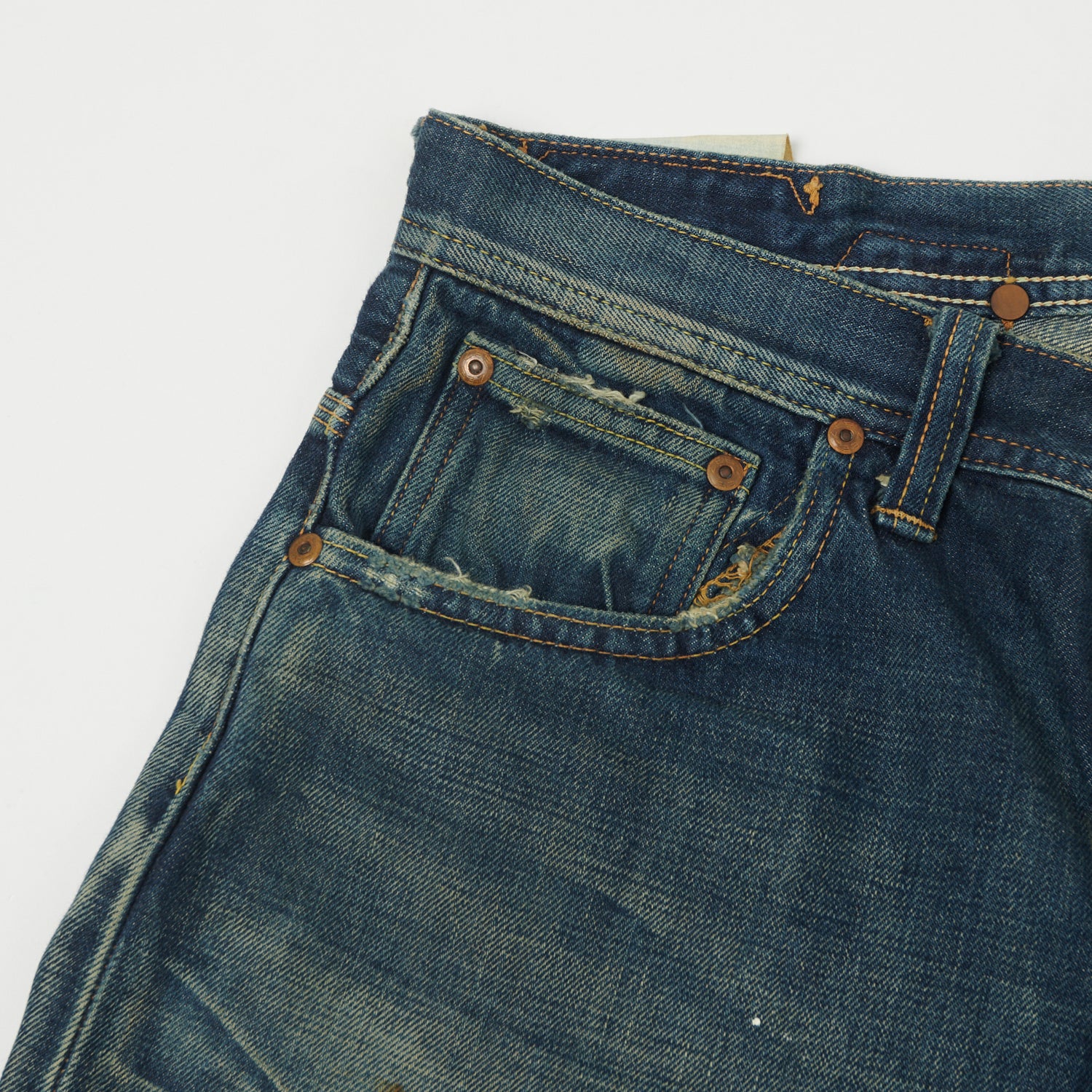 Lee Archives 1936 'Real Vintage Cowboy' 101B Wide Straight Jean - Heavy Wash