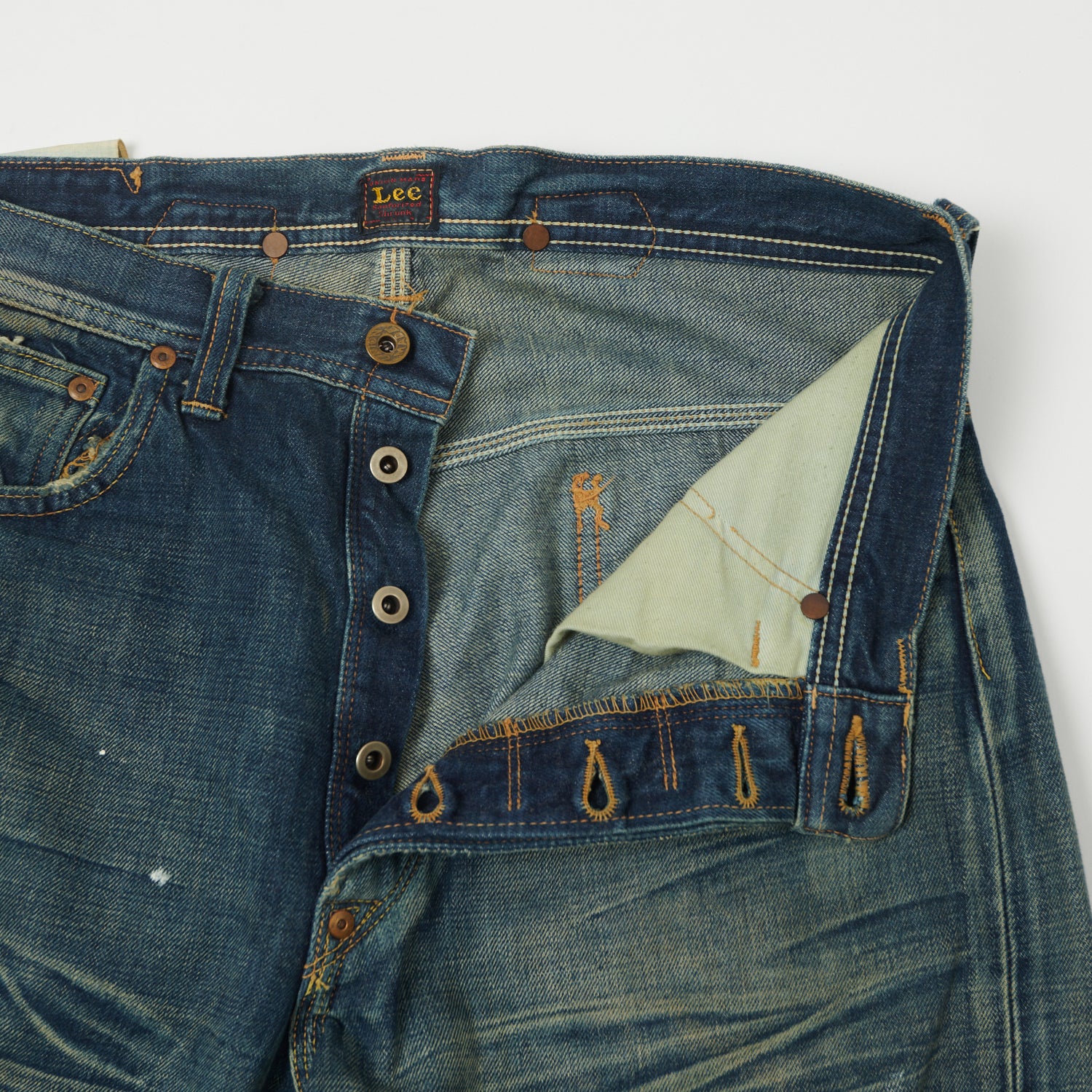 Lee Archives 1936 'Real Vintage Cowboy' 101B Wide Straight Jean - Heavy Wash