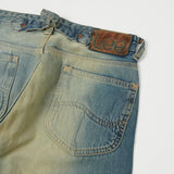 Lee Archives 1937 Cowboy 101b Wide Straight Jean - Heavy Wash
