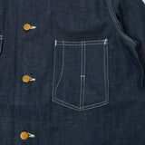 Lee Archives 1940 'Loco' 91J Denim Coverall Jacket - Raw