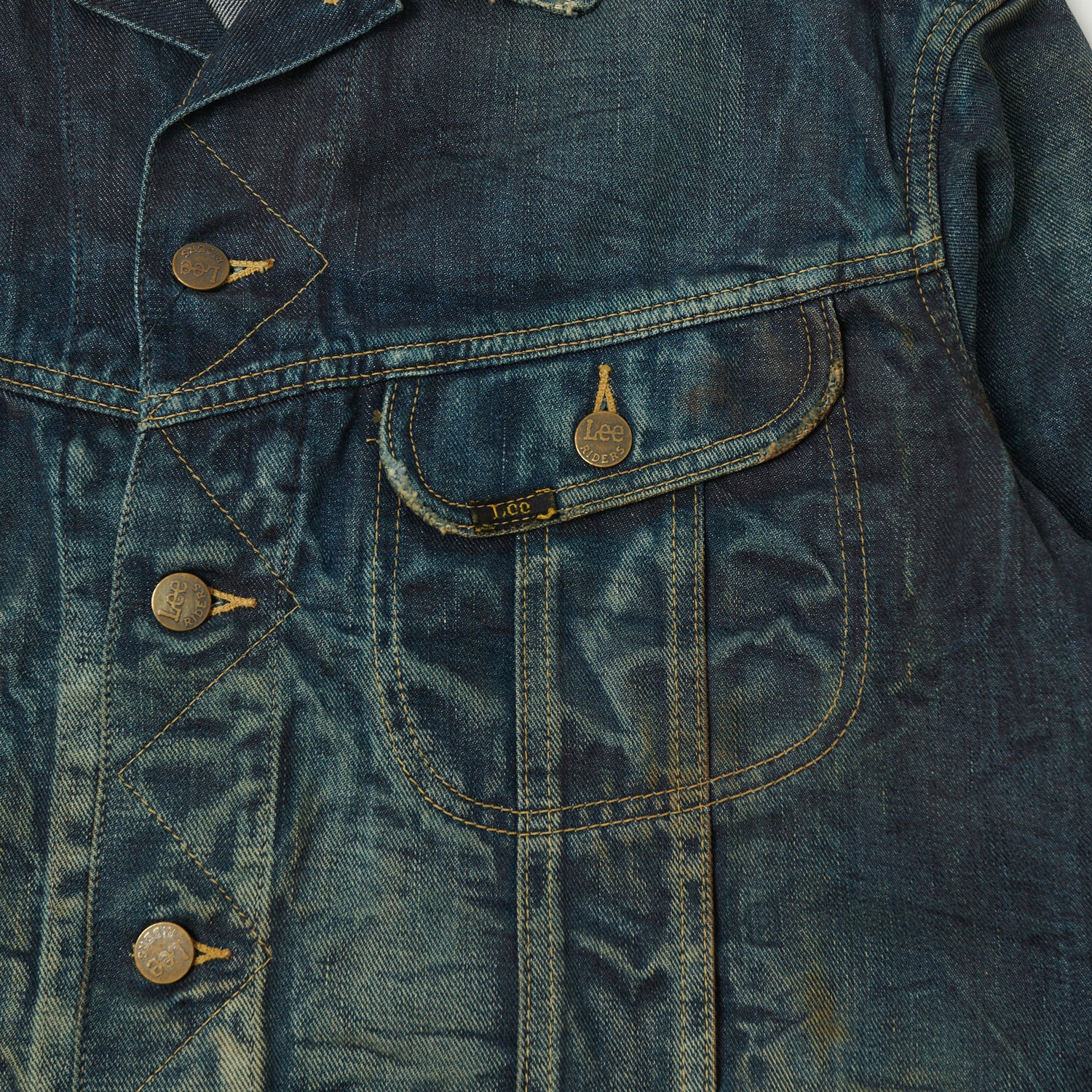 Lee Archives 1946 'Riders' 101J Denim Jacket - Heavy Wash – SON OF