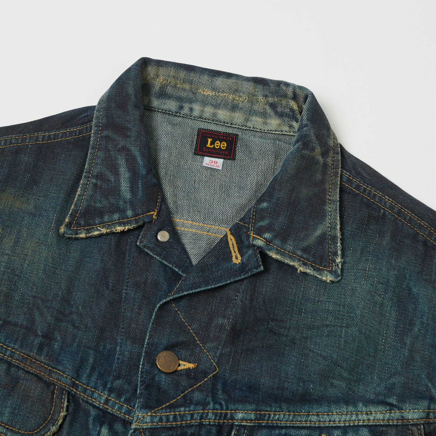 Lee Archives 1946 'Riders' 101J Denim Jacket - Heavy Wash – SON OF