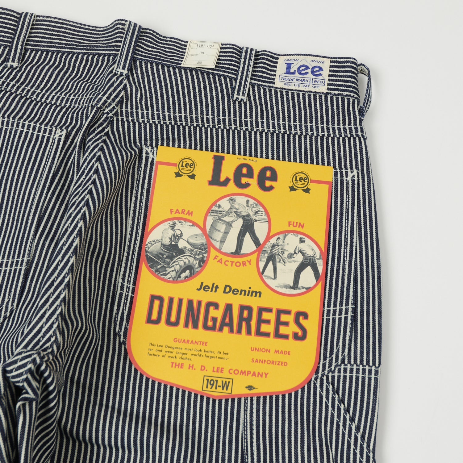 Lee Archives 1949 'Dungaree' 191B Wide Straight Trouser - Hickory