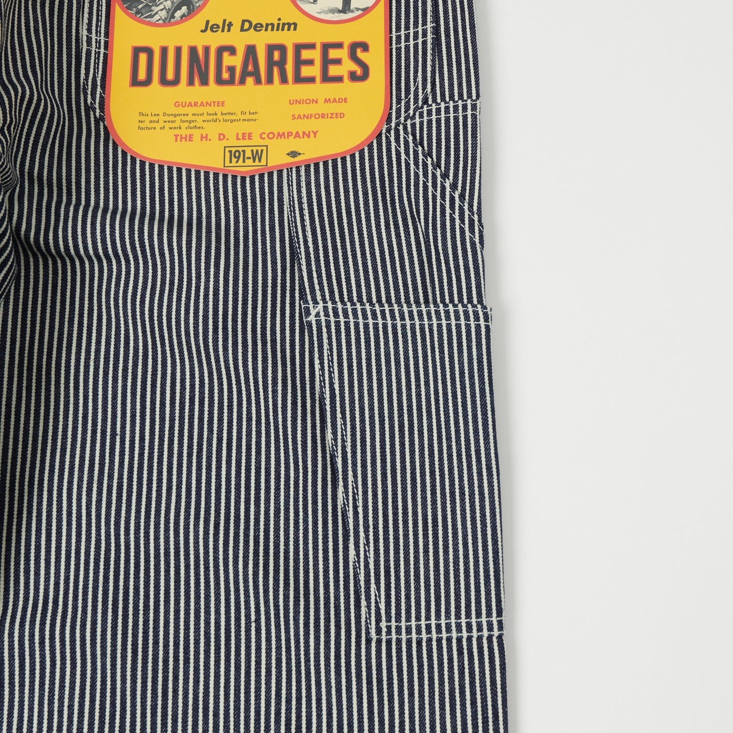 Lee Archives 1949 'Dungaree' 191B Wide Straight Trouser - Hickory