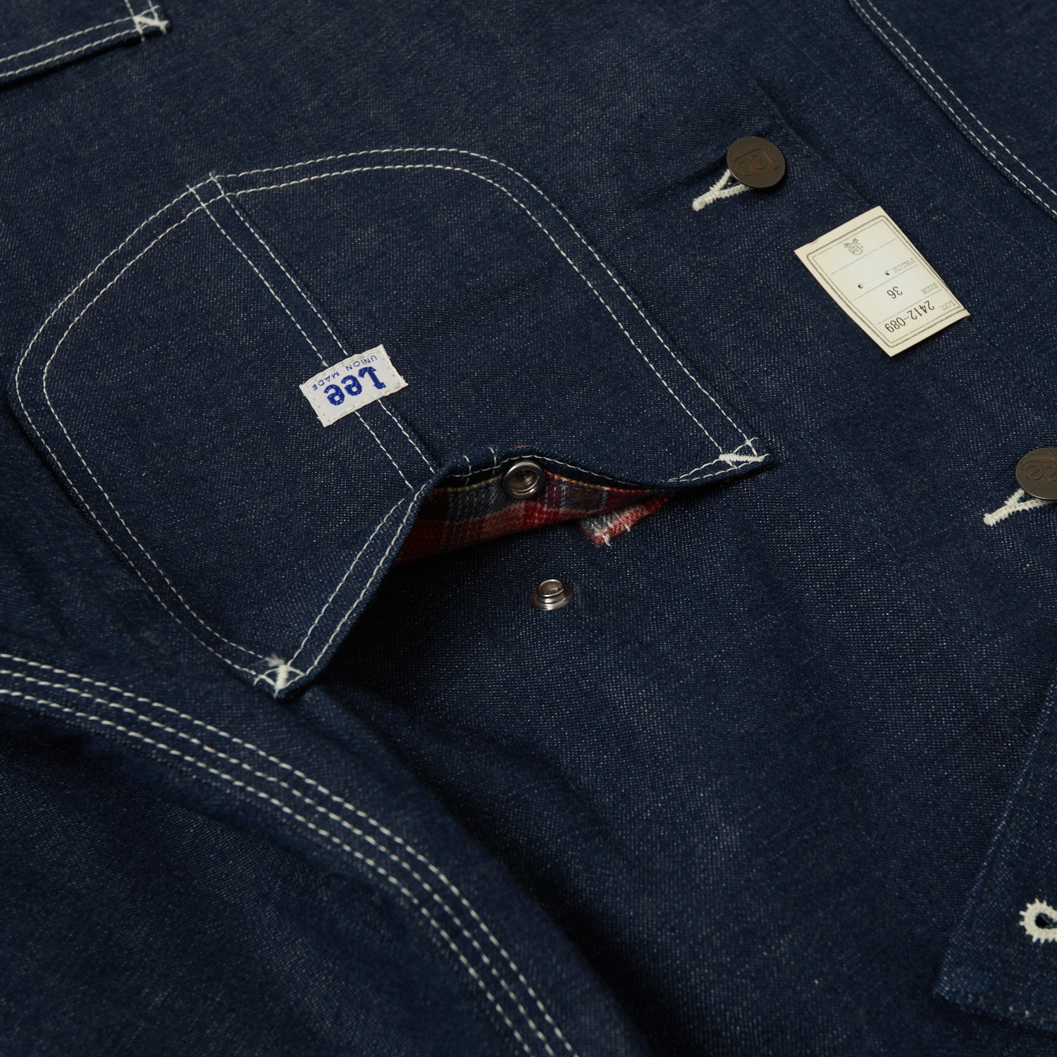 Lee Archives 1949 'Loco' Denim Coverall Jacket - Raw – SON OF A STAG