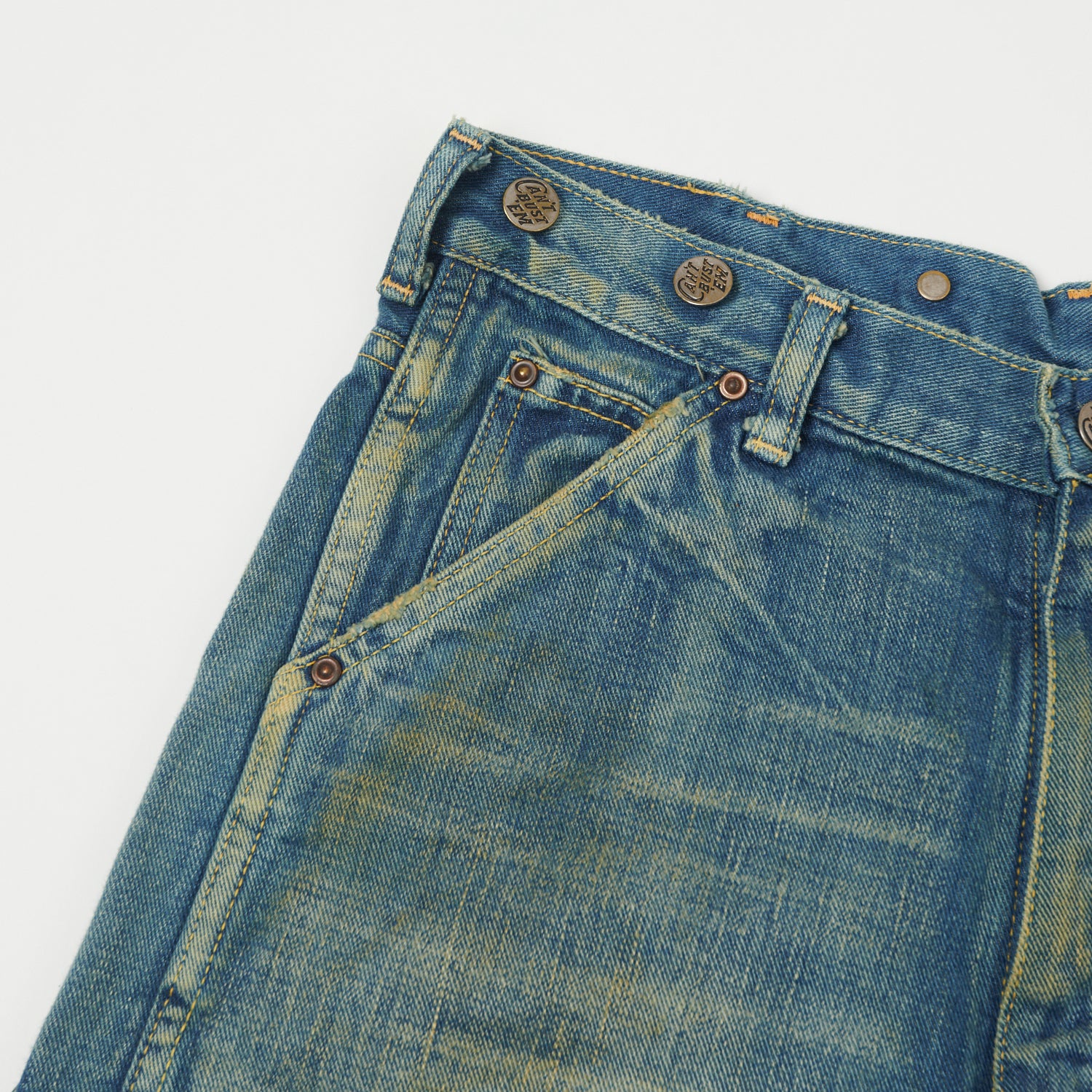 Lee Archives 'Can't Bust 'Em' 77 Logger Regular Straight Jean - Heavy Wash