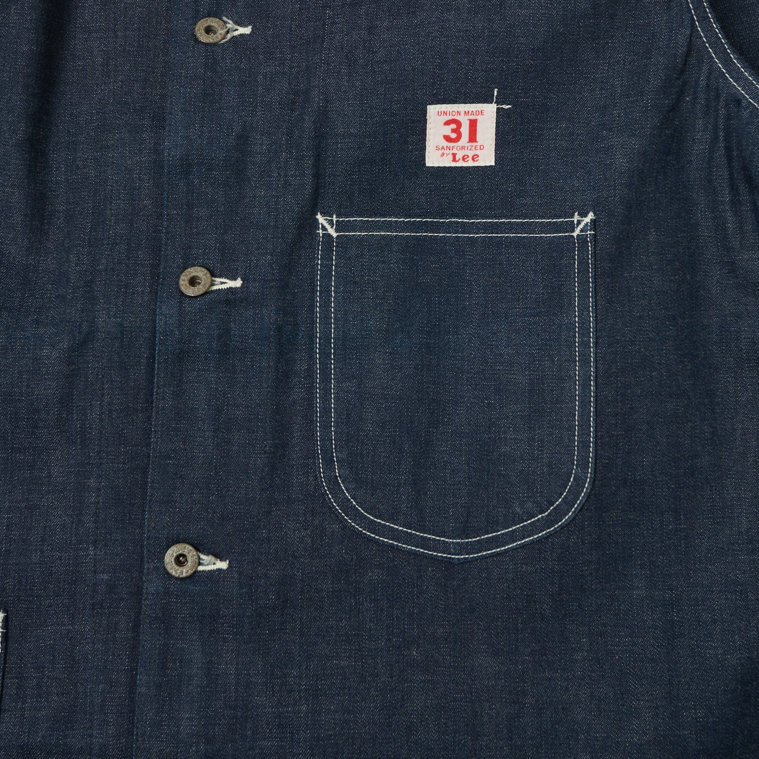 Lee Archives WWII 'Loco' Denim Coverall Jacket - Raw