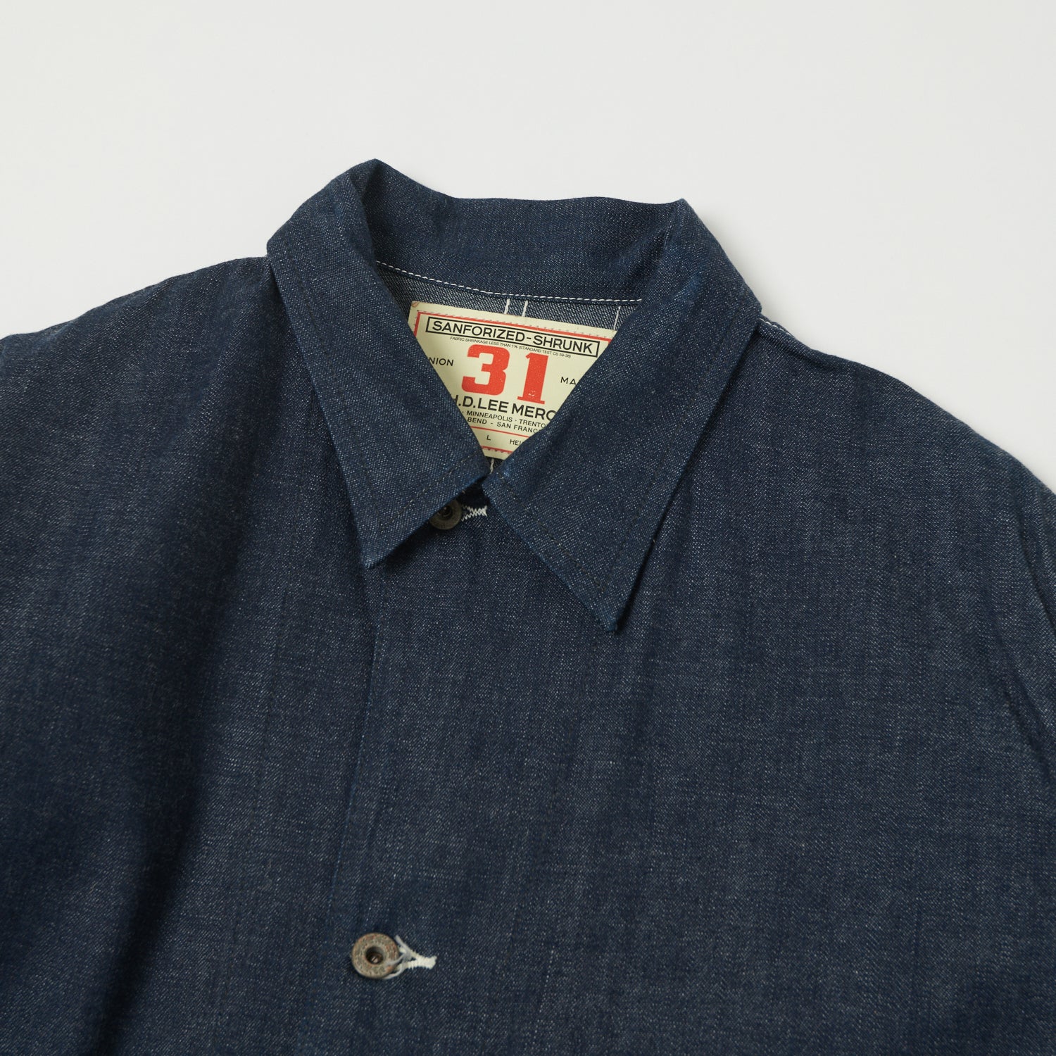 Lee Archives WWII 'Loco' Denim Coverall Jacket - Raw | SON OF A STAG