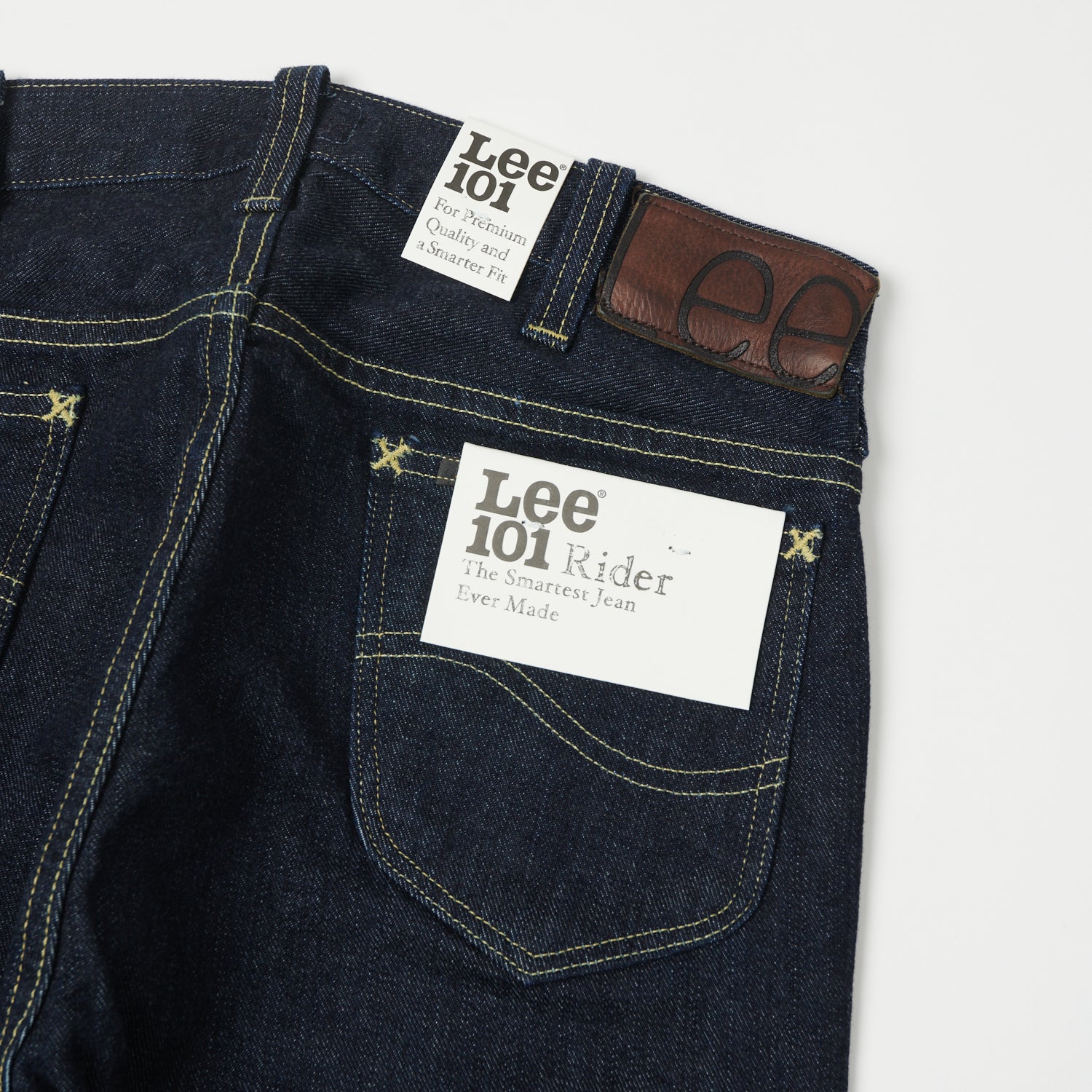 Club 101 Riders Logo Lee 101 Rider Slim Straight Jean - One Wash | SON OF A STAG