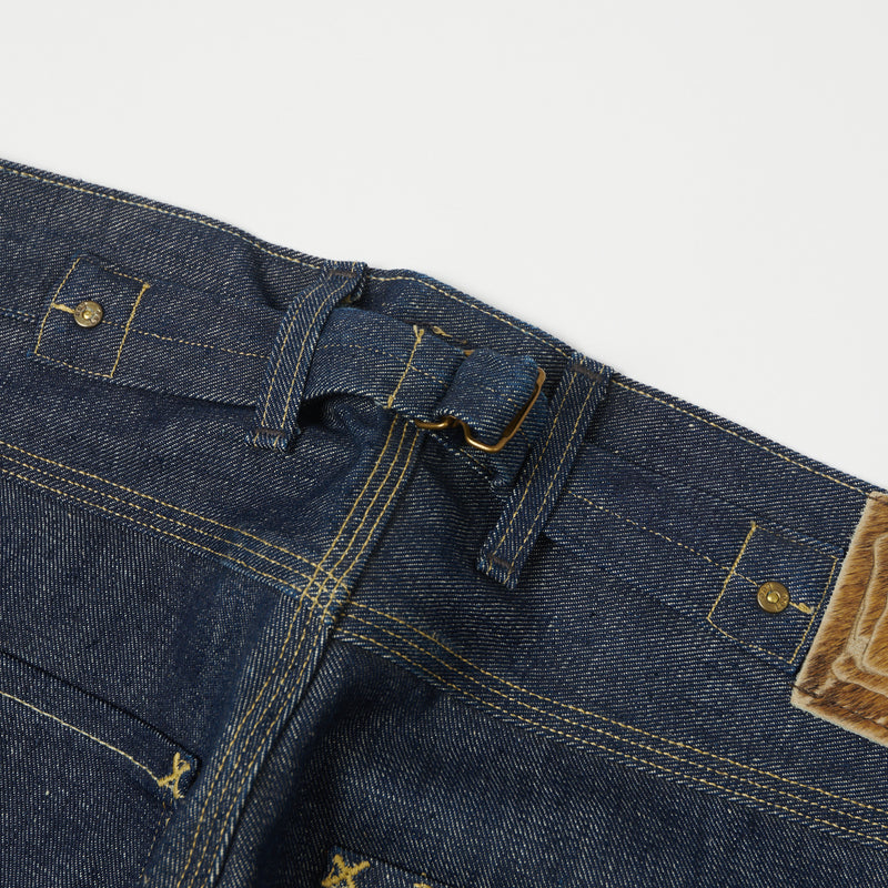 Lee 101B 'Hair on Hide' Loose Straight Jean - One Wash