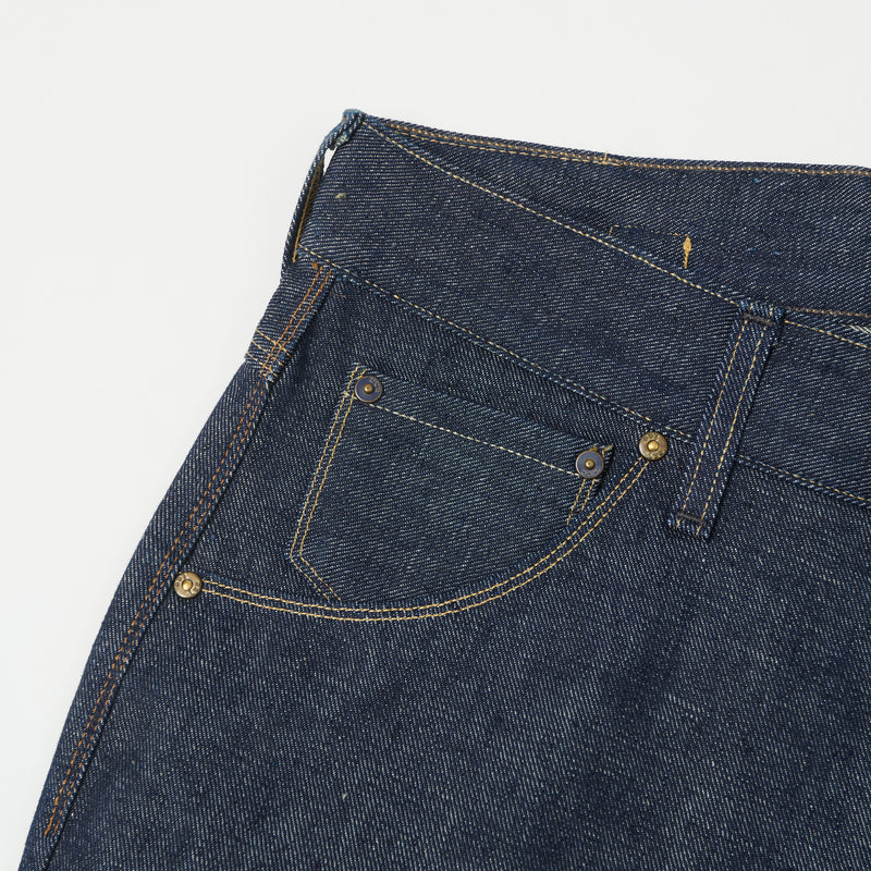Lee 101B 'Hair on Hide' Loose Straight Jean - One Wash