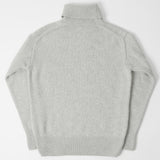 Merz b. Schwanen LOCT01 Turtleneck Knit Pullover - Grey Melange