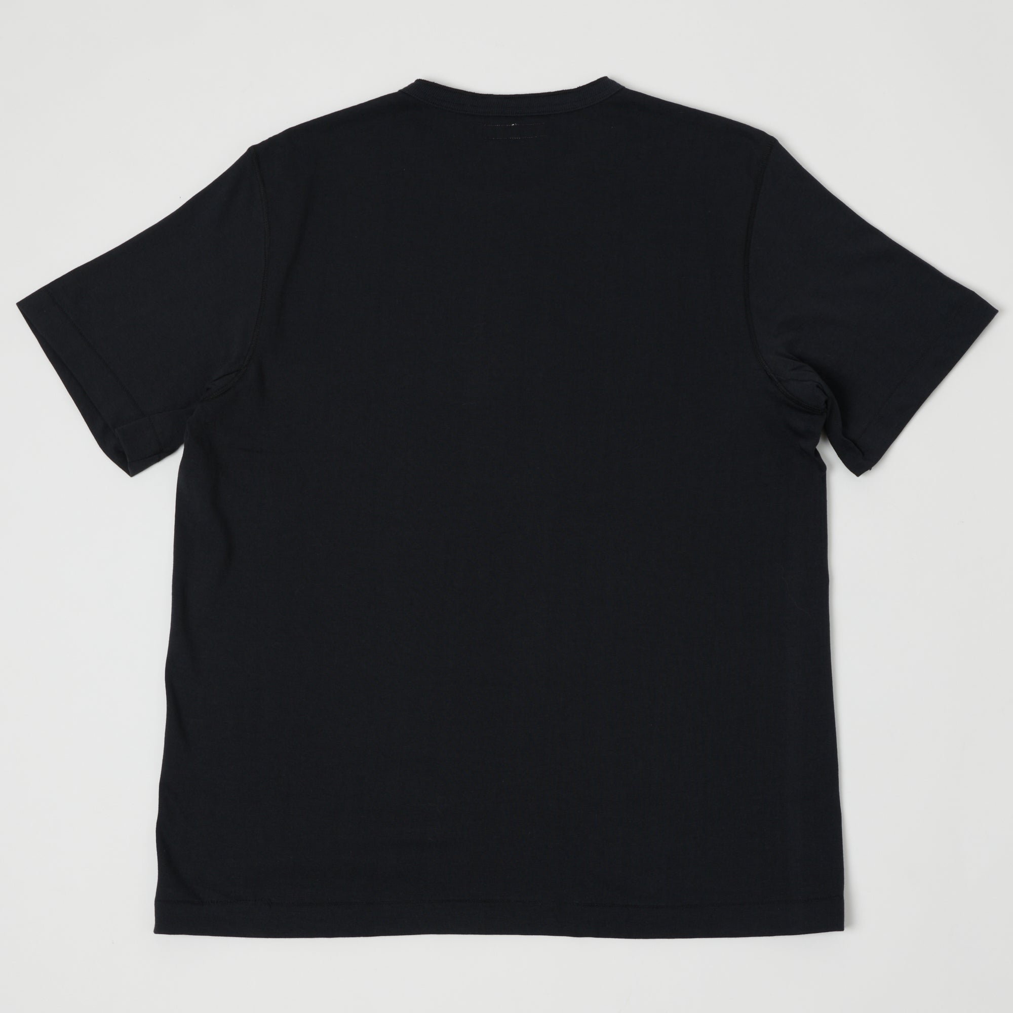 Merz b. Schwanen 204SL Short Sleeve Henley - Charcoal