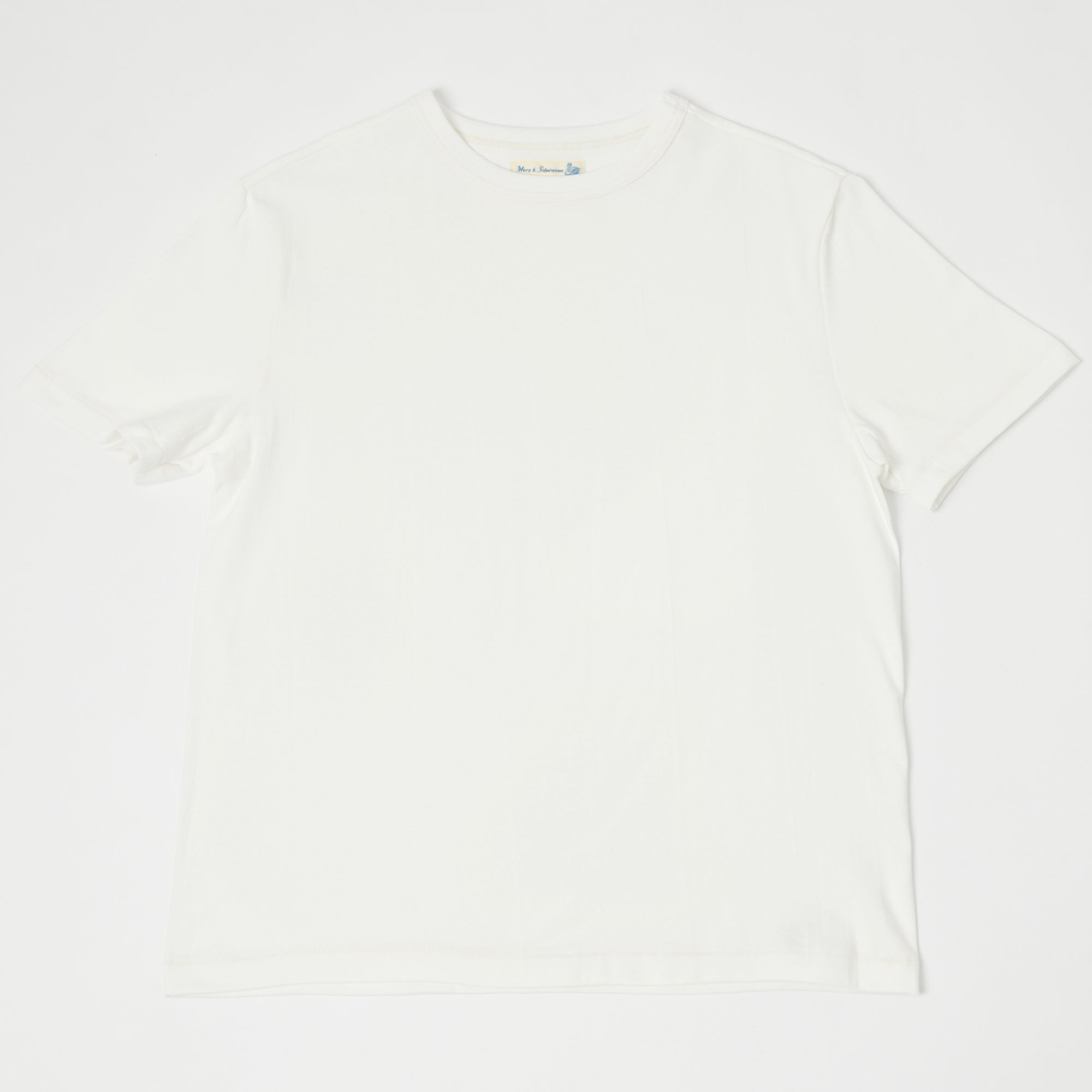 Merz b. Schwanen 214 Relaxed T-Shirt - White