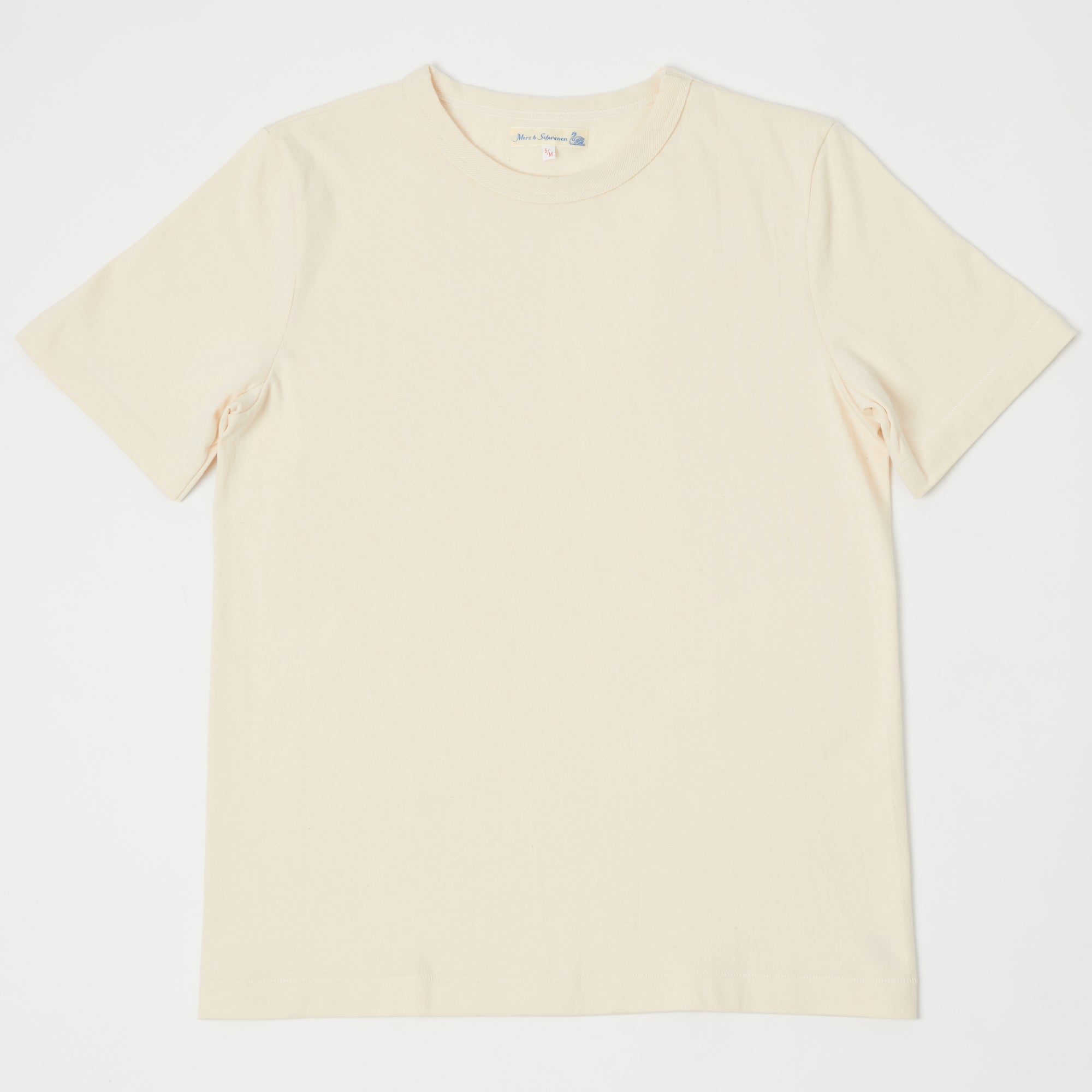 Merz b. Schwanen 214 Relaxed T-Shirt - Nature