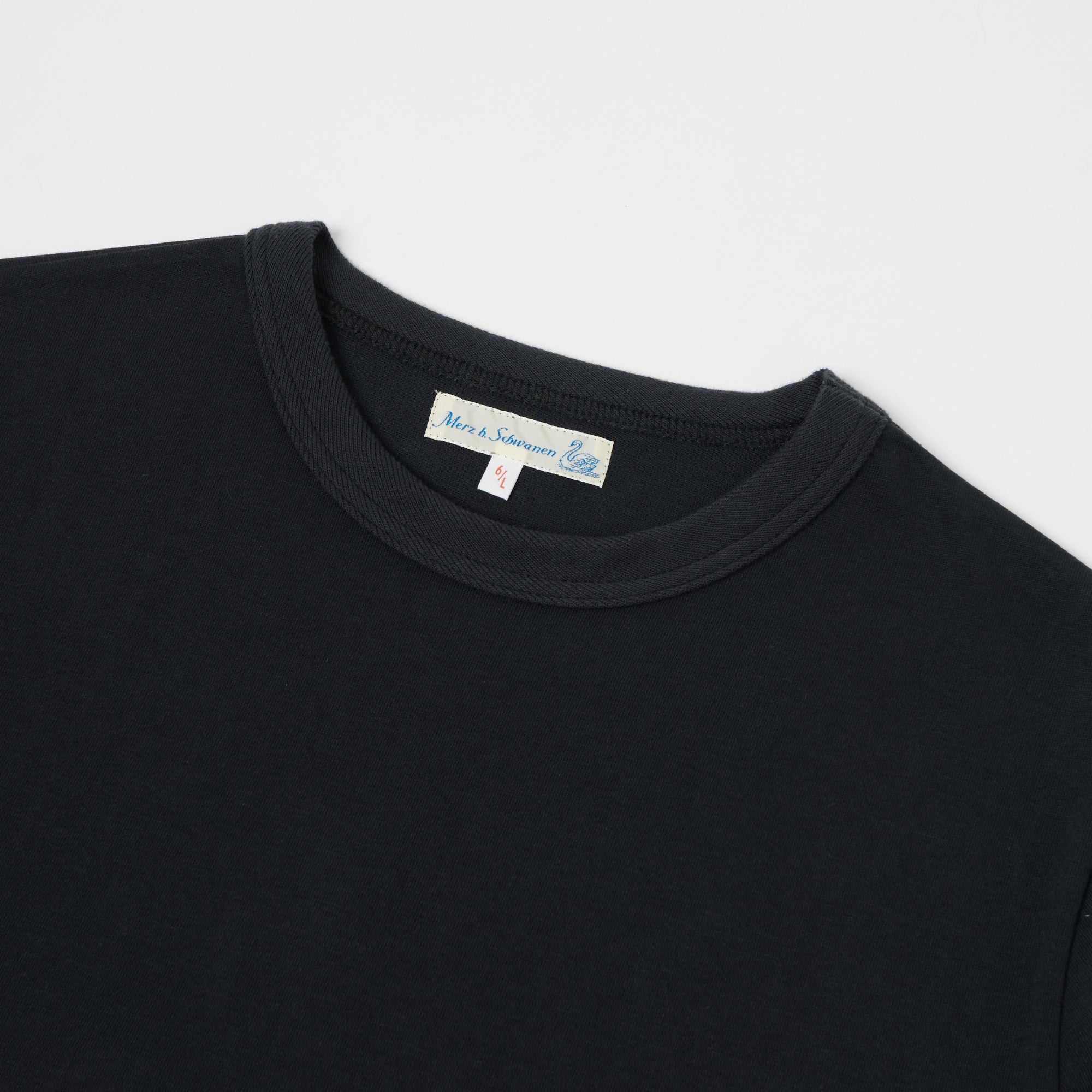 Merz b. Schwanen 214 Relaxed T-Shirt - Charcoal