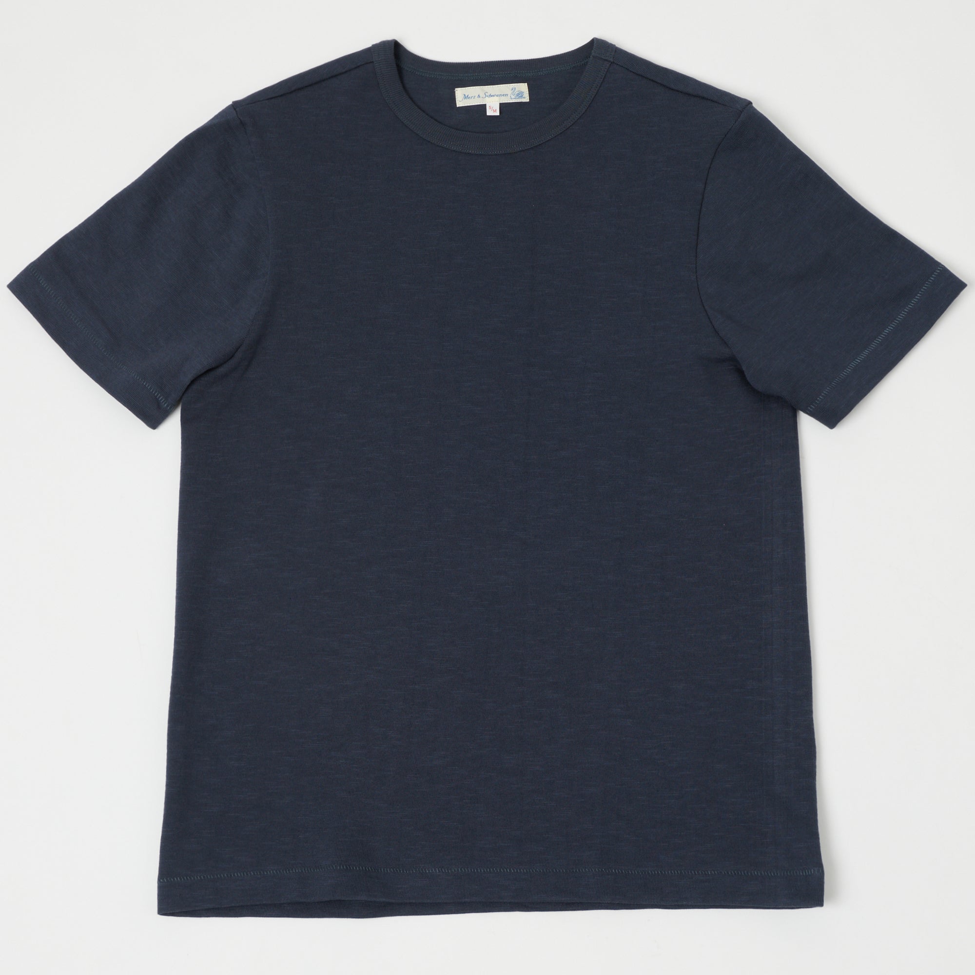 Merz b. Schwanen 2S14 Relaxed Heavyweight T-Shirt - Navy