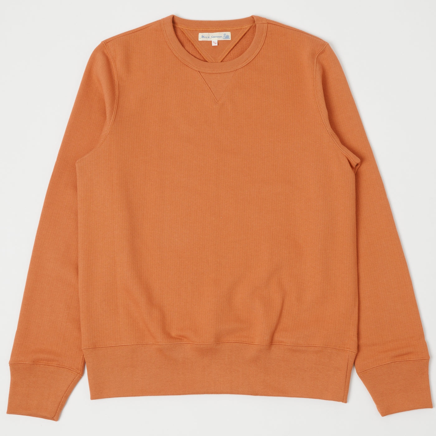 Merz b. Schwanen 346 Crew Neck Sweatshirt - Sunset