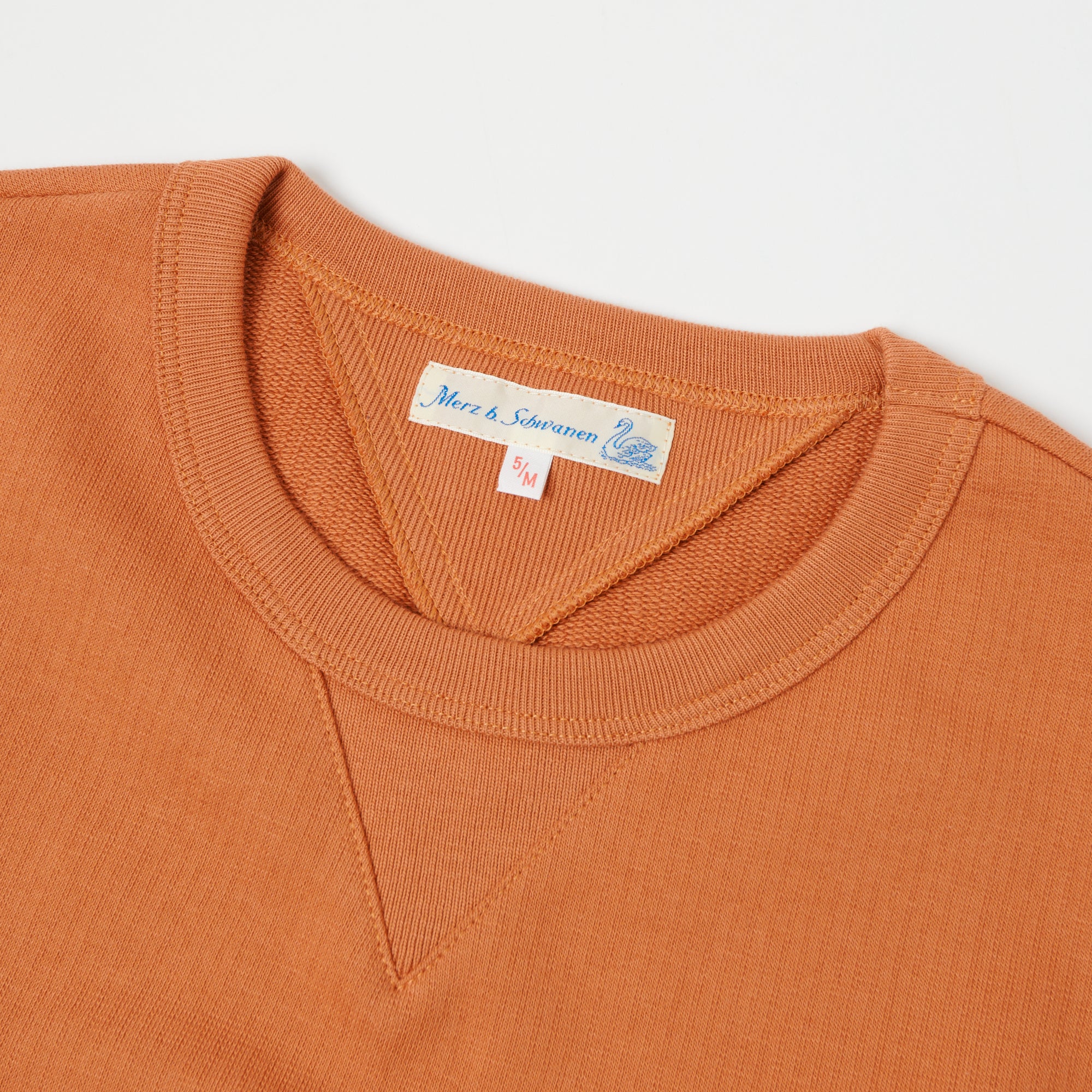 Merz b. Schwanen 346 Crew Neck Sweatshirt - Sunset