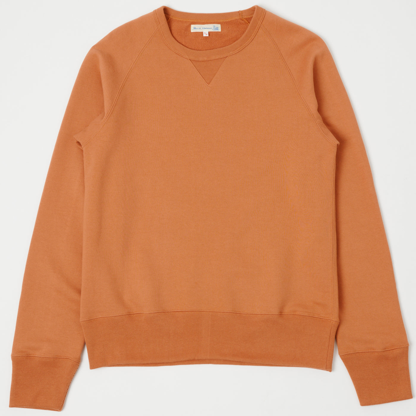 Merz b. Schwanen 349 Raglan Sleeve Sweatshirt - Sunset