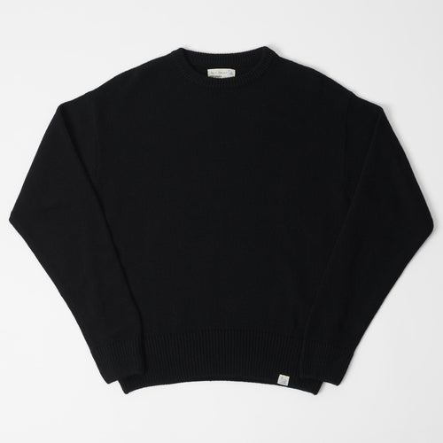 Merz b. Schwanen 'Good Basics' Recycled Cashmere Pullover - Deep Black