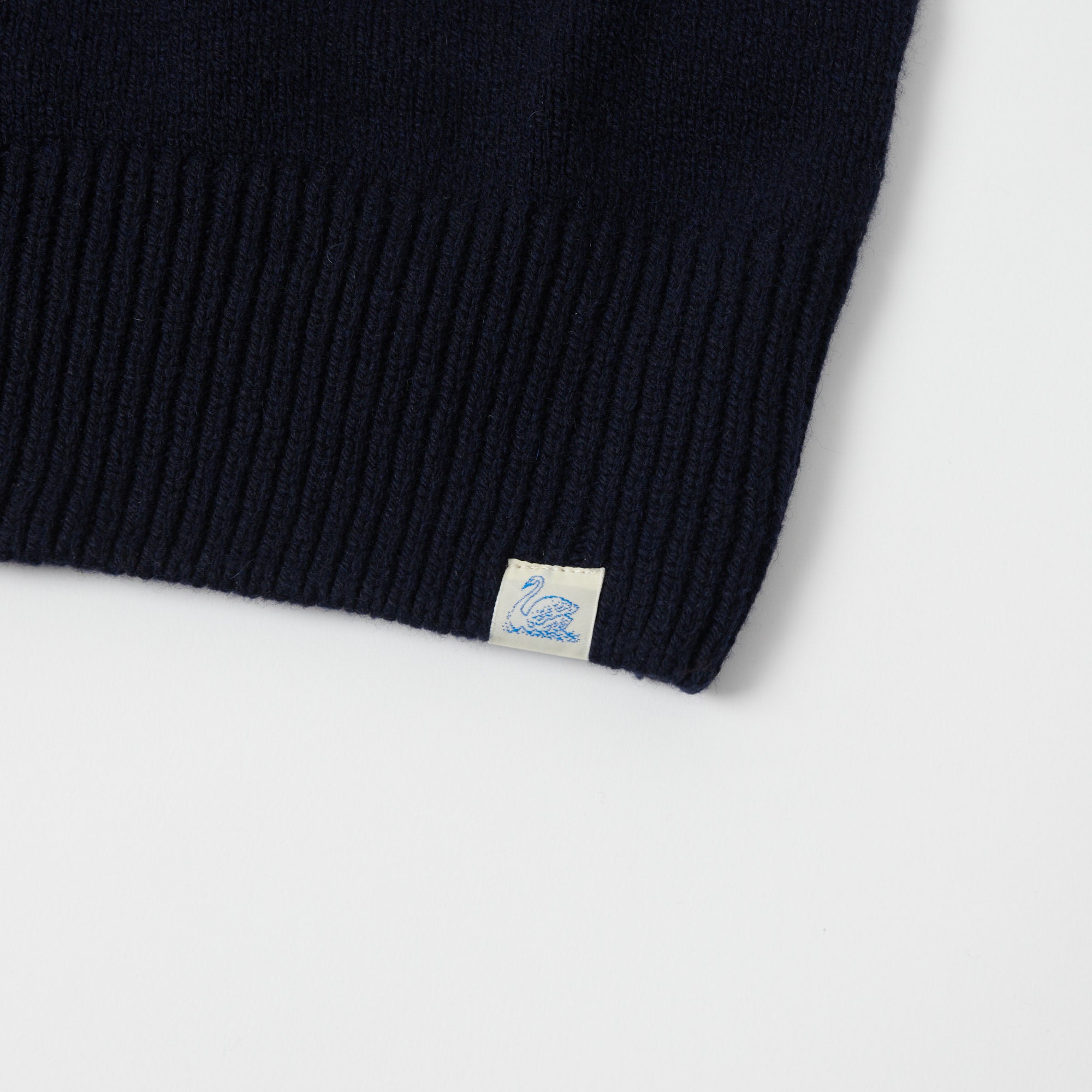 Merz b. Schwanen 'Good Basics' Recycled Cashmere Pullover - Dark Navy