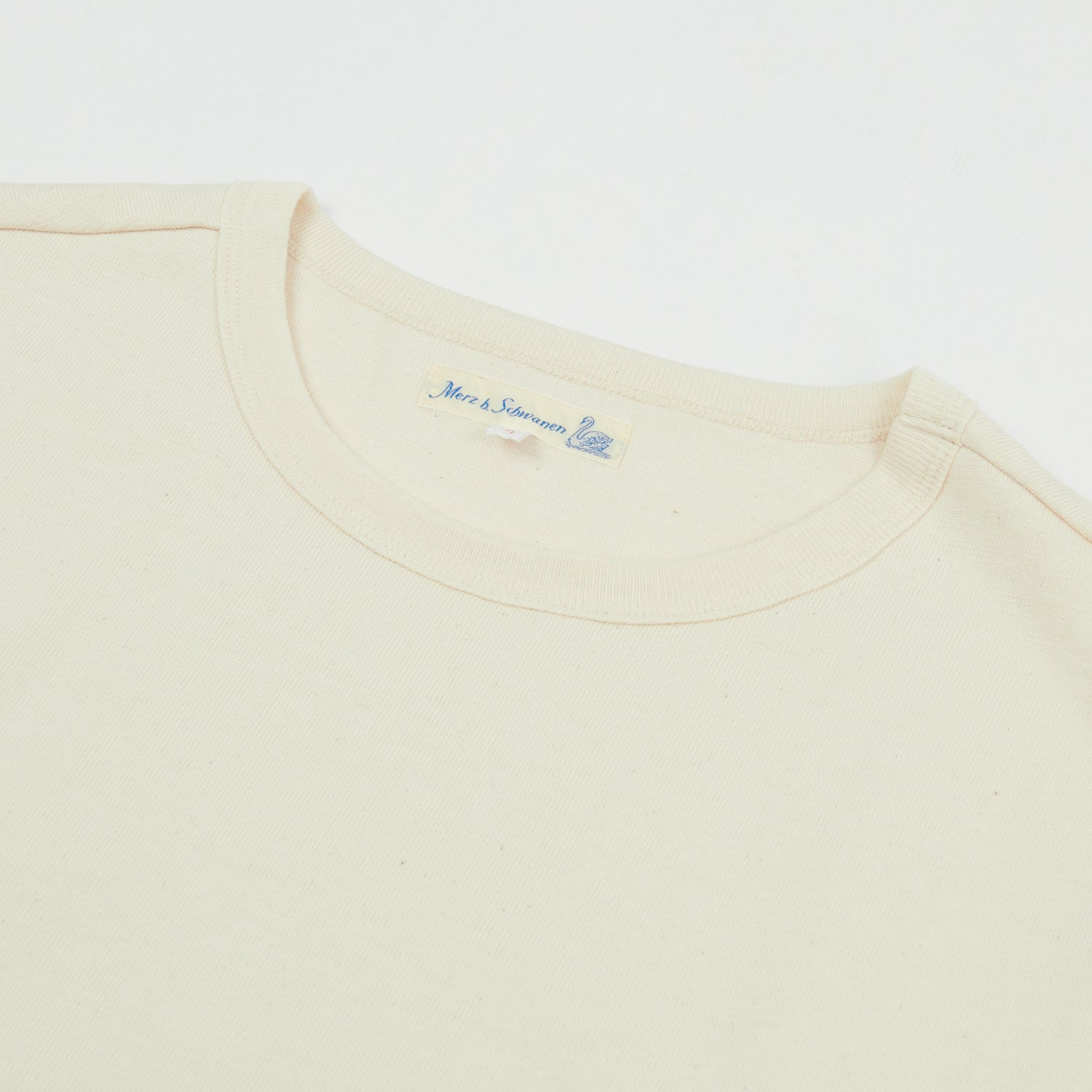 Merz b. Schwanen 2S18 Heavyweight Long Sleeve T-Shirt - Nature