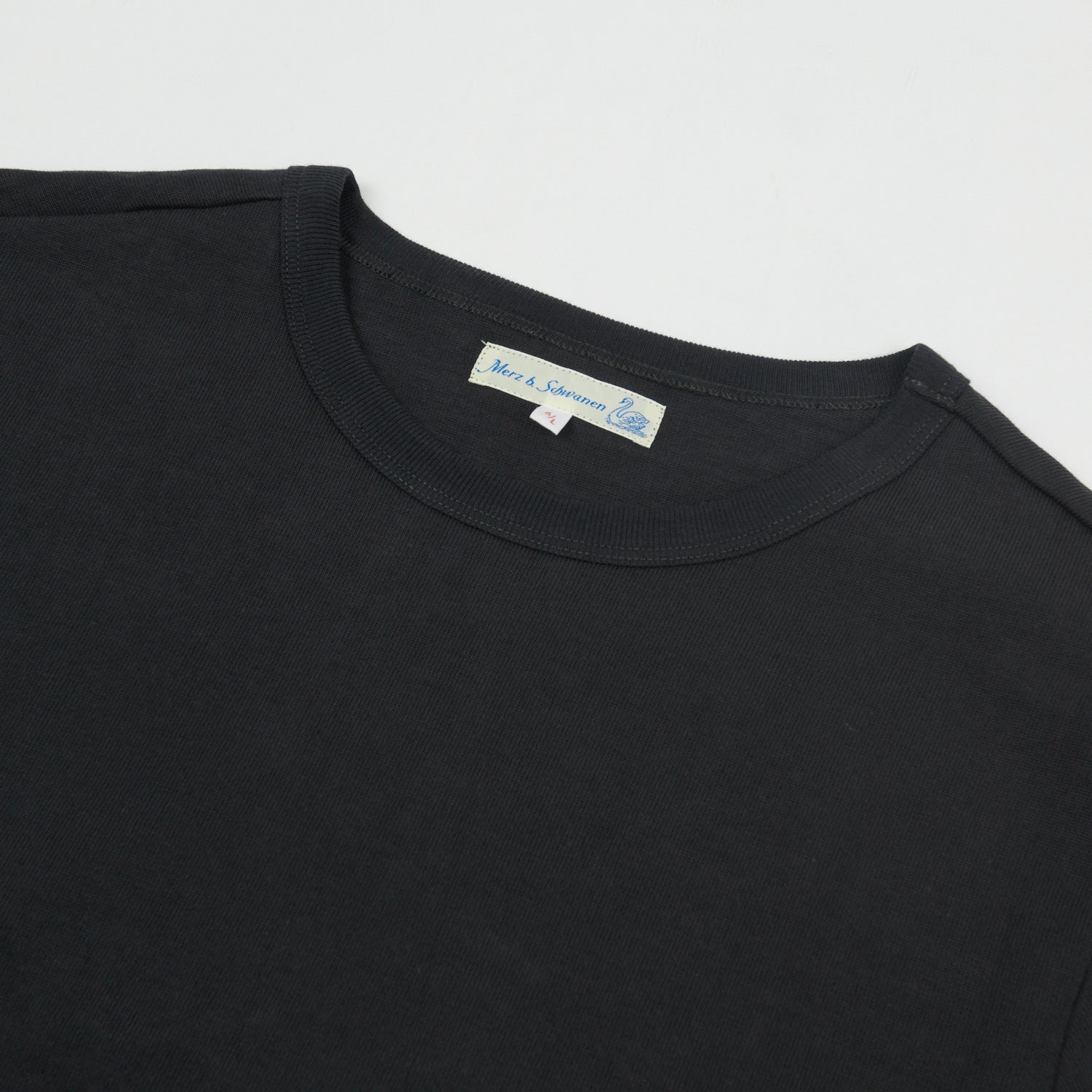 Merz b. Schwanen 2S18 Heavyweight Long Sleeve T-Shirt - Charcoal