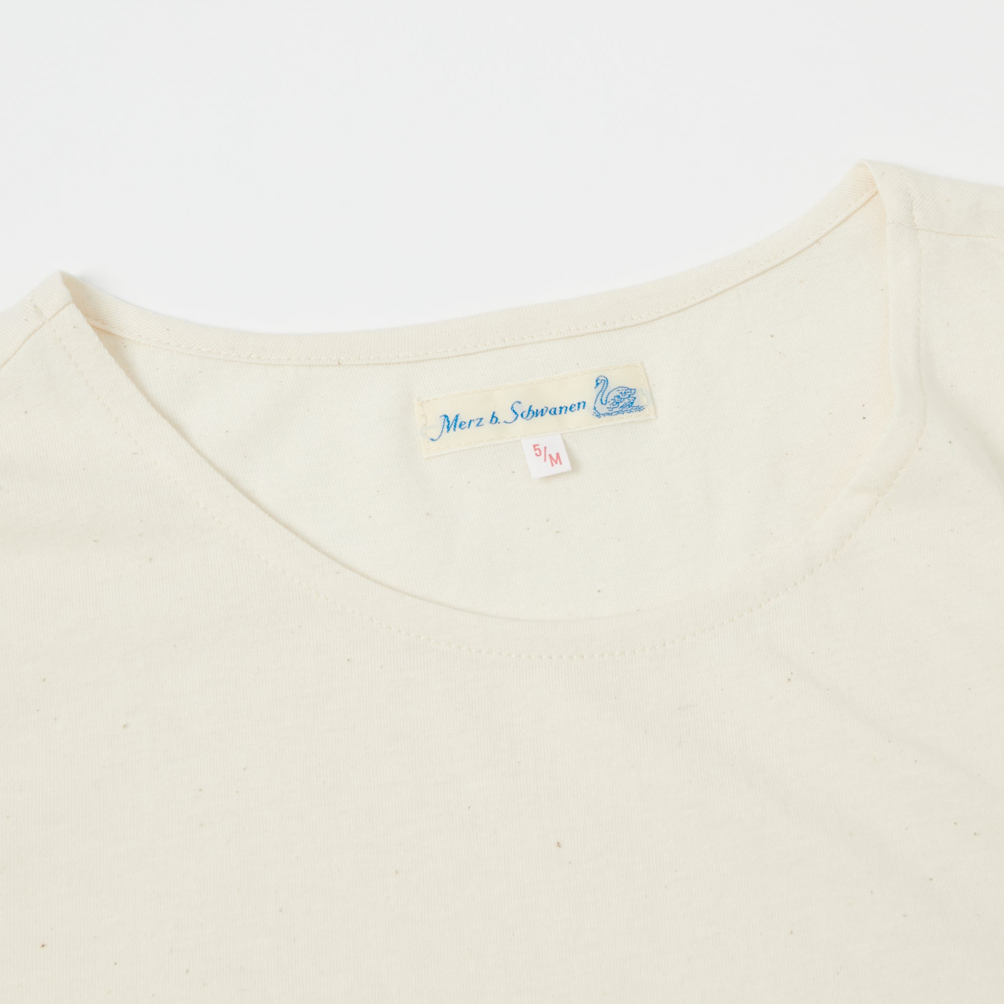 Merz b. Schwanen 114 Lightweight 1920s T-Shirt - Nature