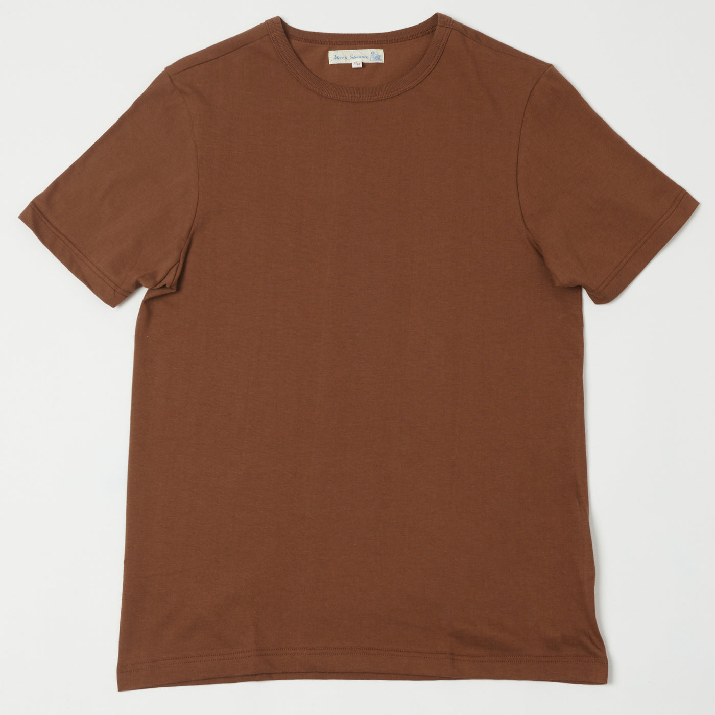 Merz b. Schwanen 1950s Classic Lightweight T-Shirt - Tan