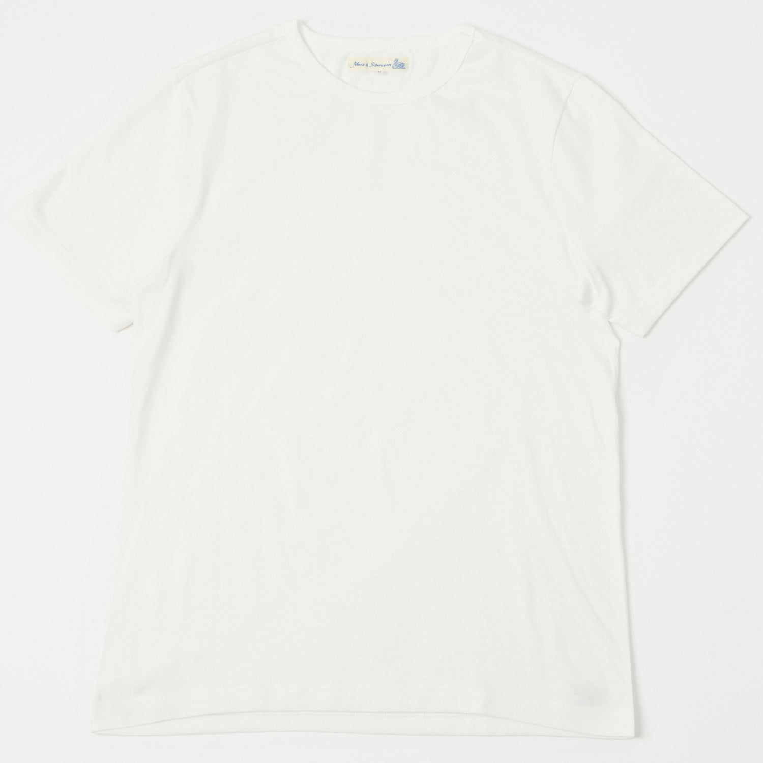 Merz b. Schwanen 1950s Classic Lightweight T-Shirt - White