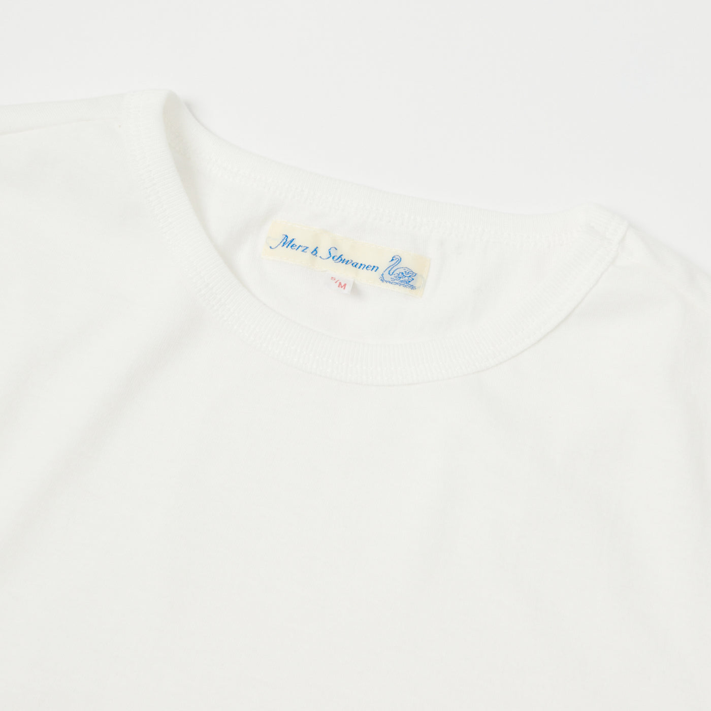 Merz b. Schwanen 1950s Classic Lightweight T-Shirt - White
