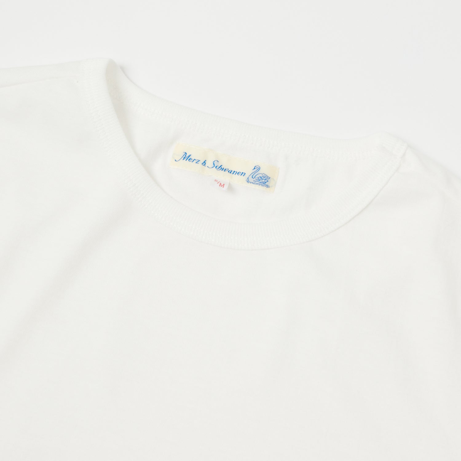 Merz b. Schwanen 1950s Classic Lightweight T-Shirt - White