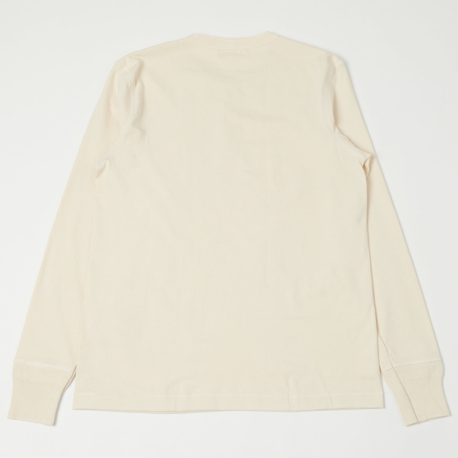 Merz b. Schwanen 204 Long Sleeve Henley - Nature