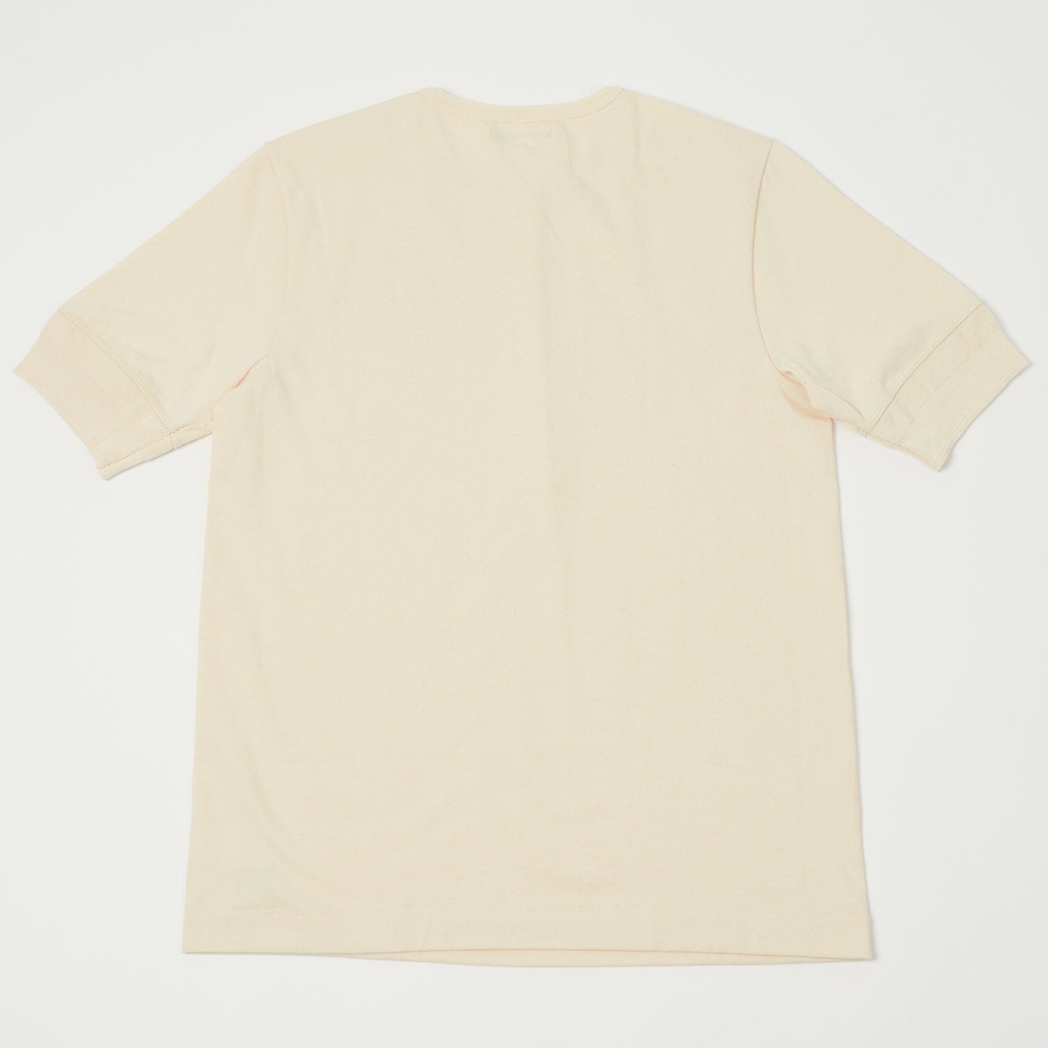 Merz b. Schwanen 207 Short Sleeve Henley - Nature