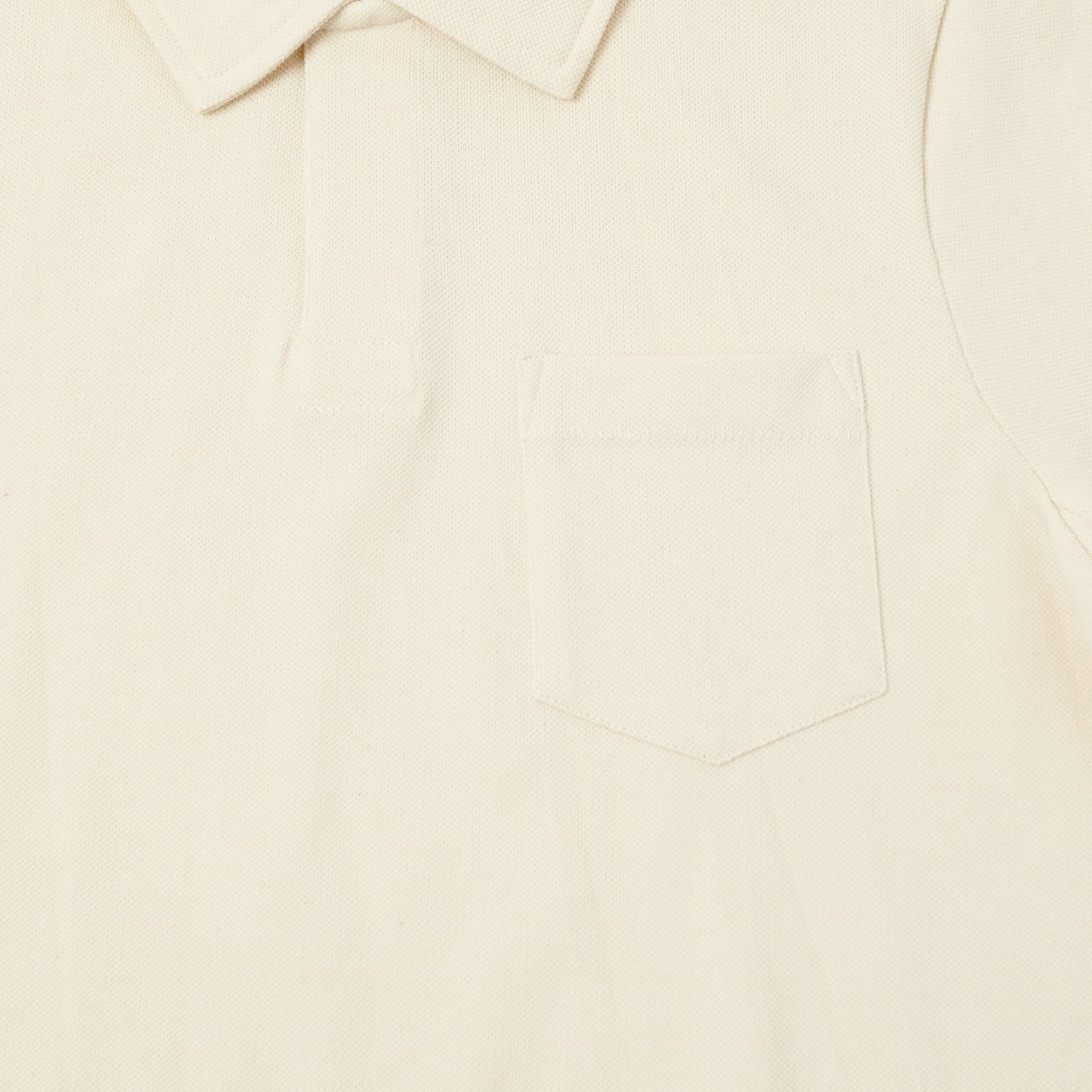 Merz b. Schwanen 2PKPL Pocket Polo Shirt - Nature