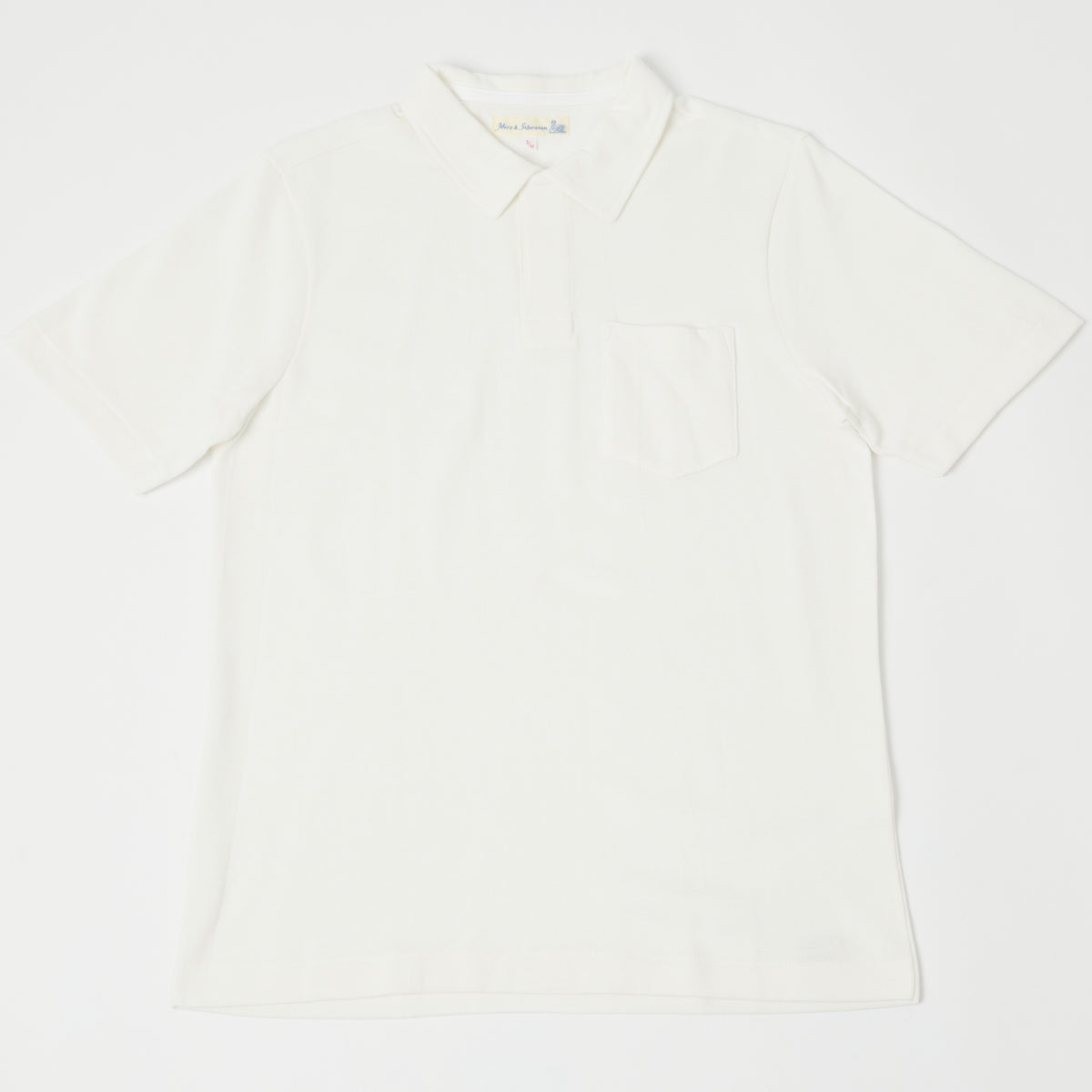 Merz b. Schwanen 2PKPL Pocket Polo Shirt - White – SON OF A STAG