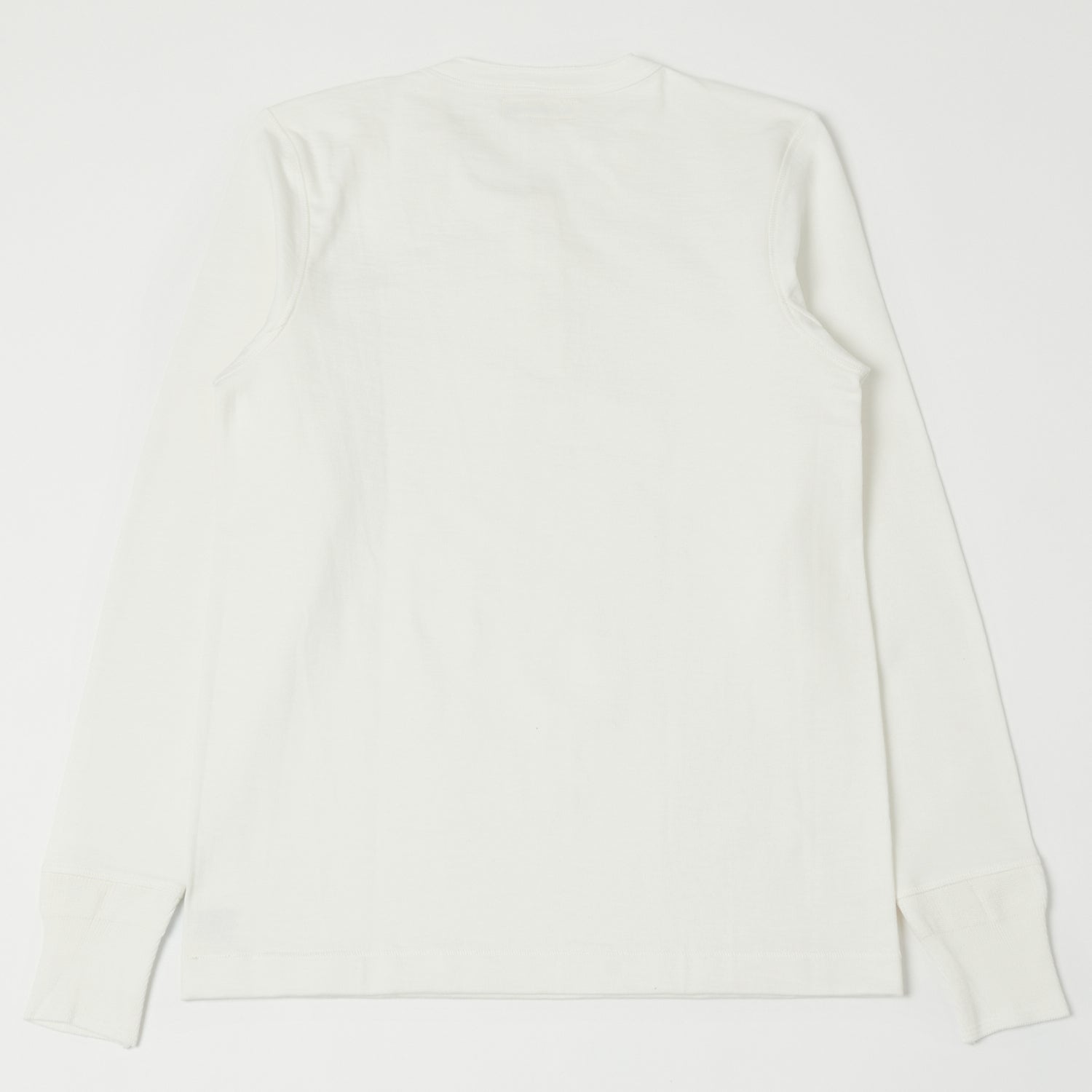 Merz b. Schwanen 2S04 Heavyweight Long Sleeve Henley - Nature